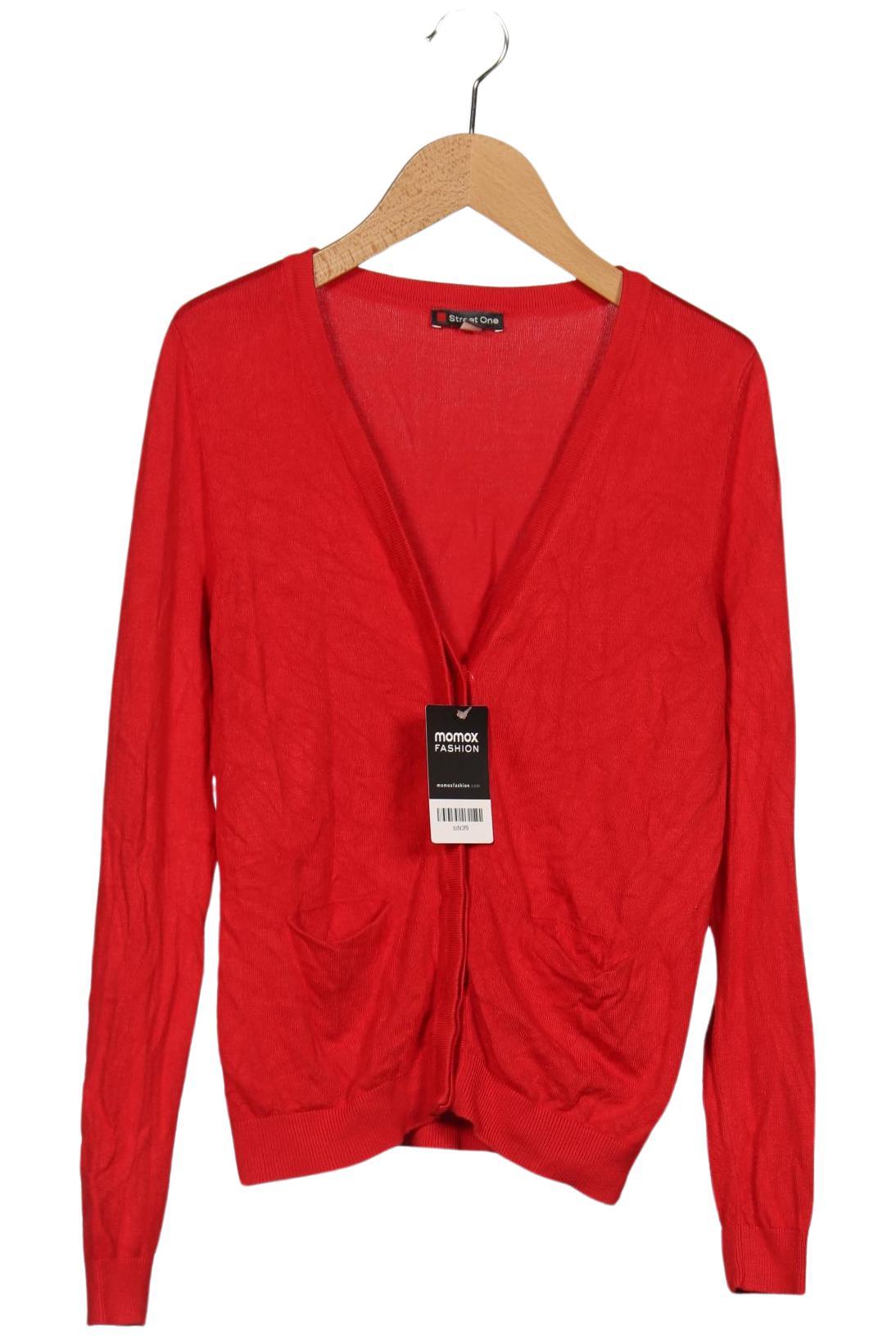 

Street One Damen Strickjacke, rot, Gr. 34