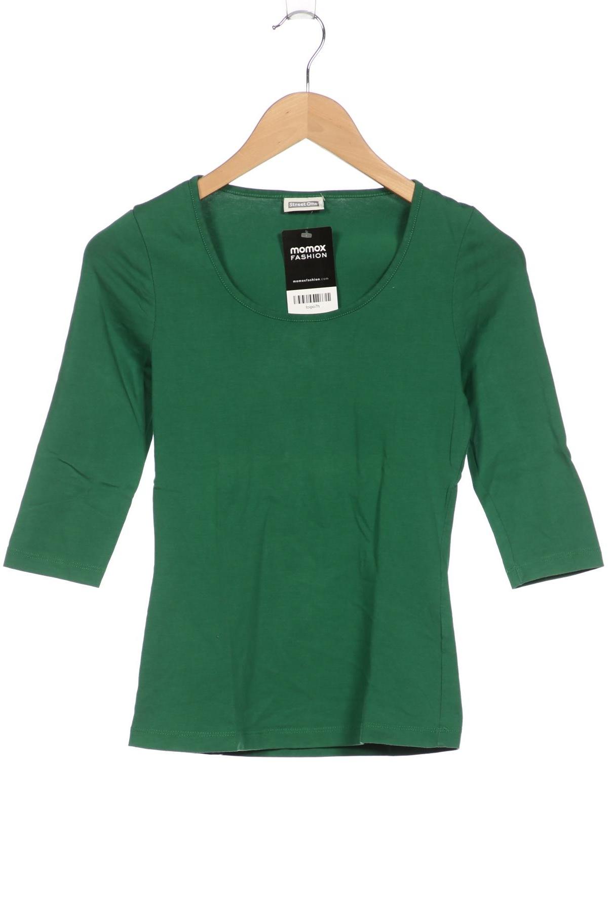 

Street One Damen T-Shirt, grün, Gr. 34