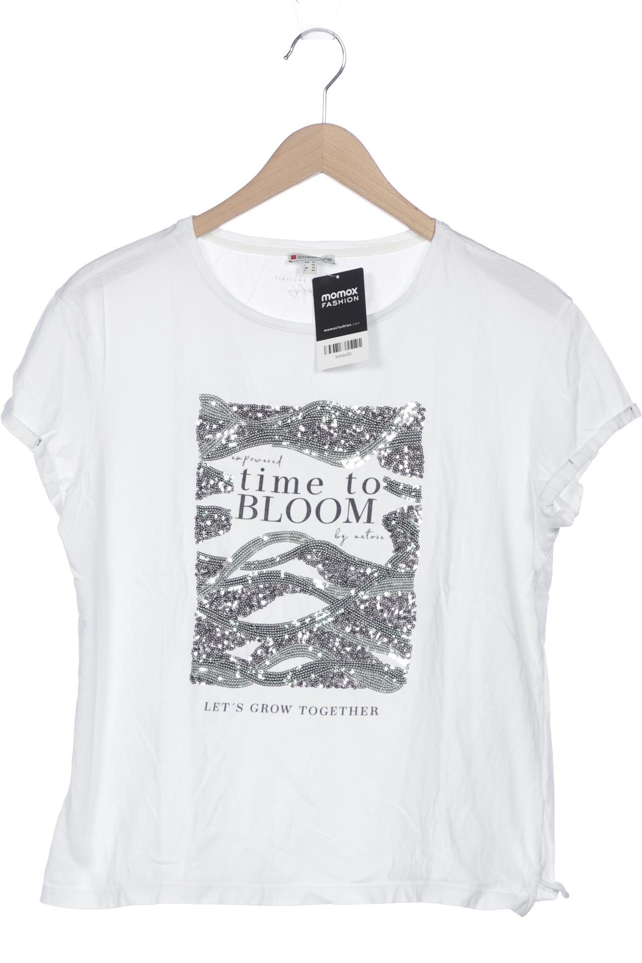 

Street One Damen T-Shirt, weiß, Gr. 40