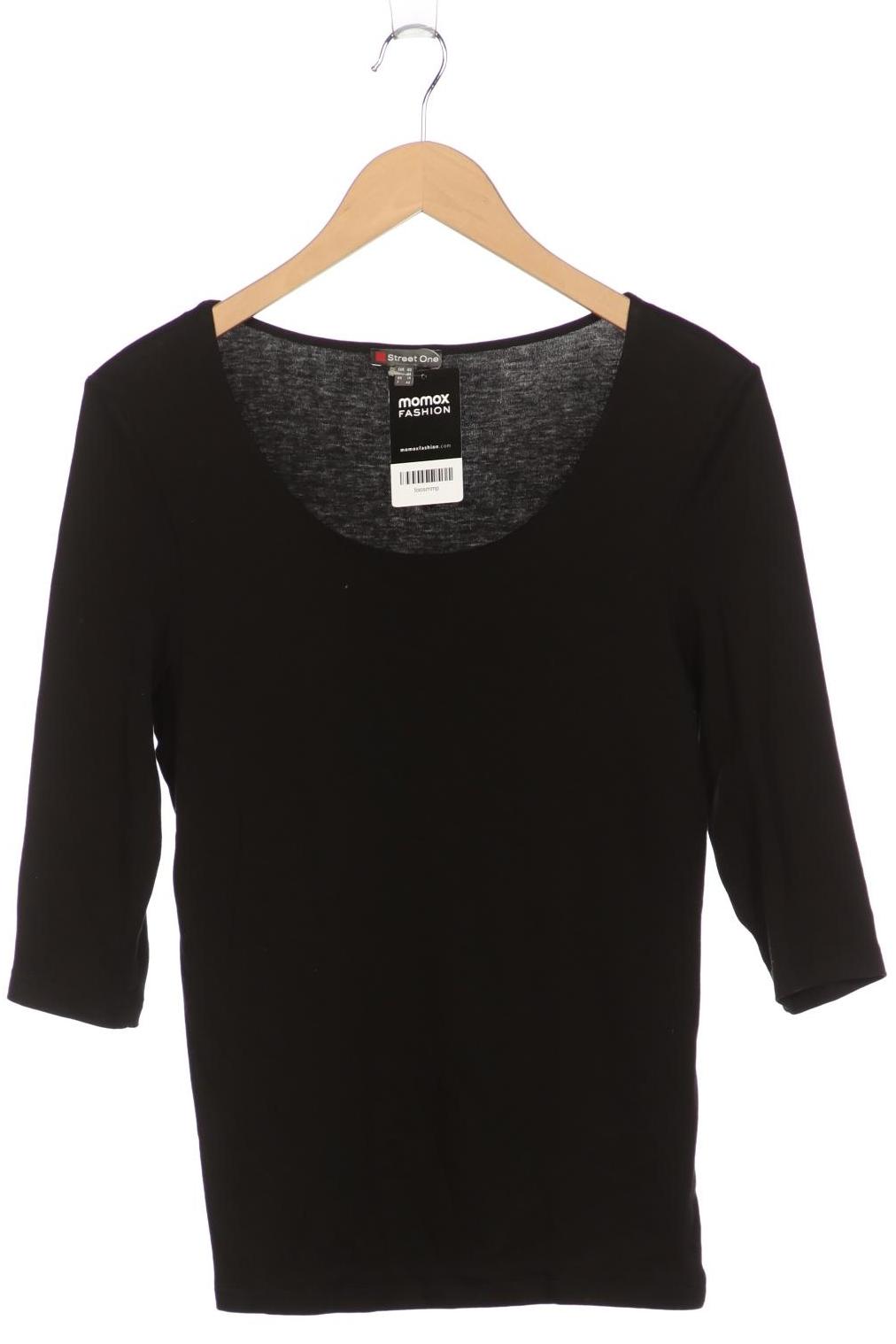 

Street One Damen Langarmshirt, schwarz, Gr. 40