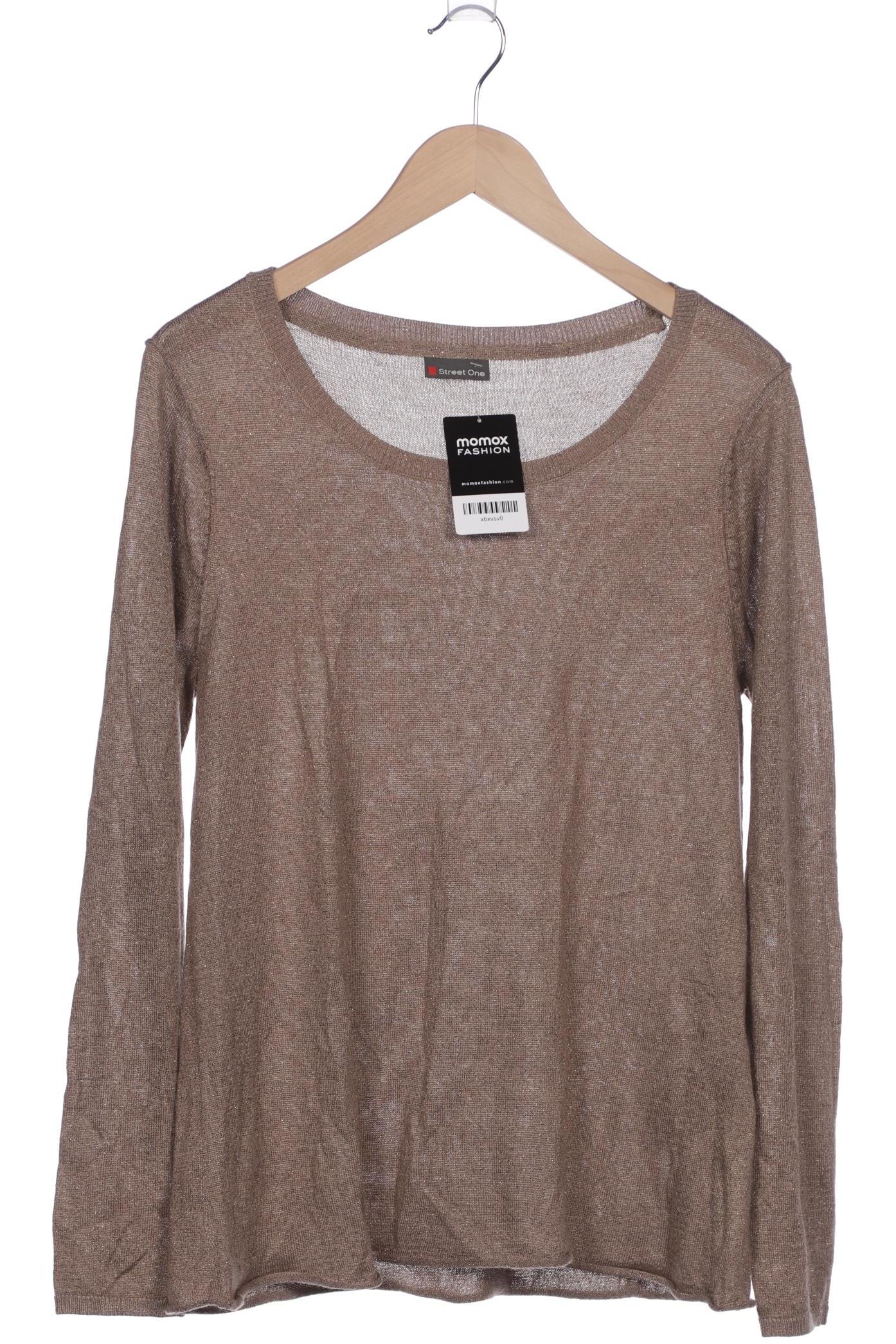 

Street One Damen Pullover, braun, Gr. 42