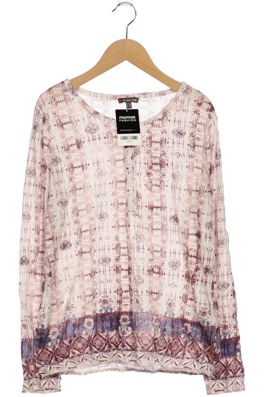 

Street One Damen Langarmshirt, weiß, Gr. 36