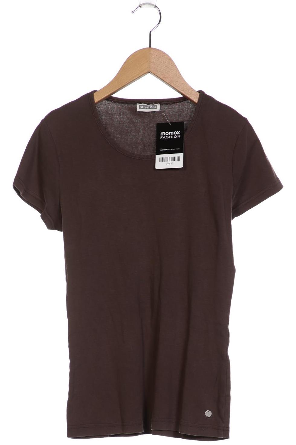 

Street One Damen T-Shirt, braun, Gr. 40