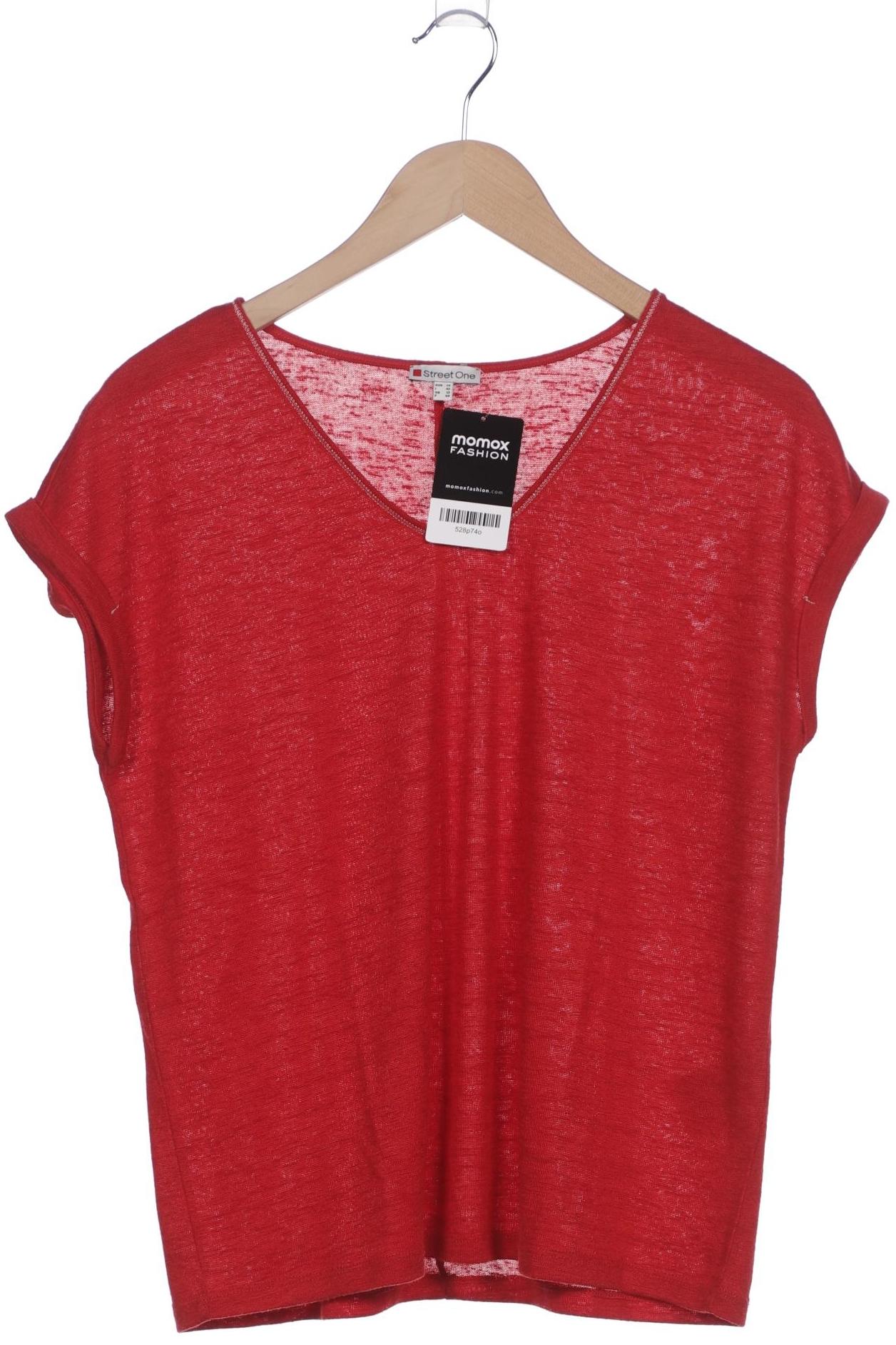

Street One Damen T-Shirt, rot, Gr. 38