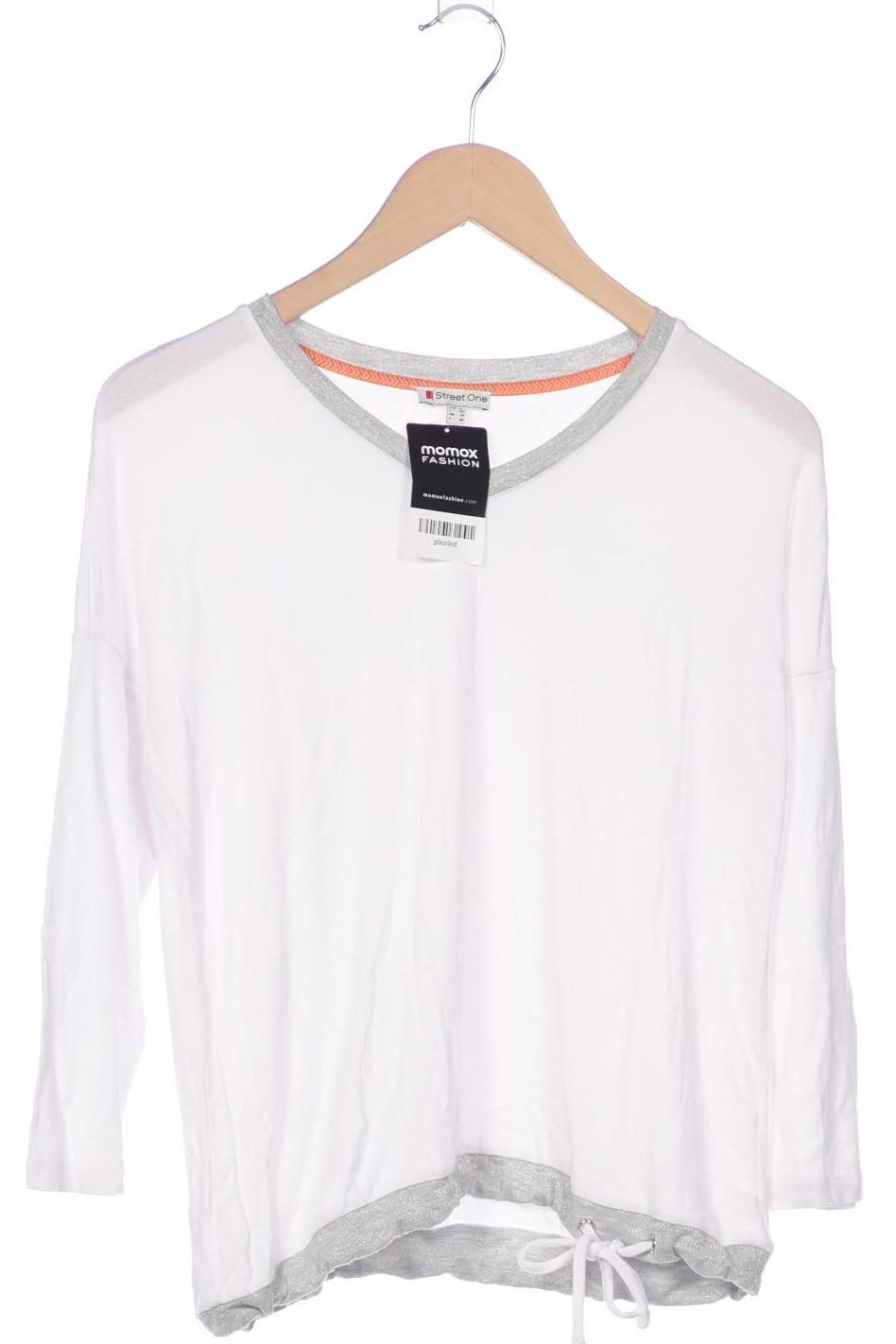 

Street One Damen Pullover, weiß, Gr. 36