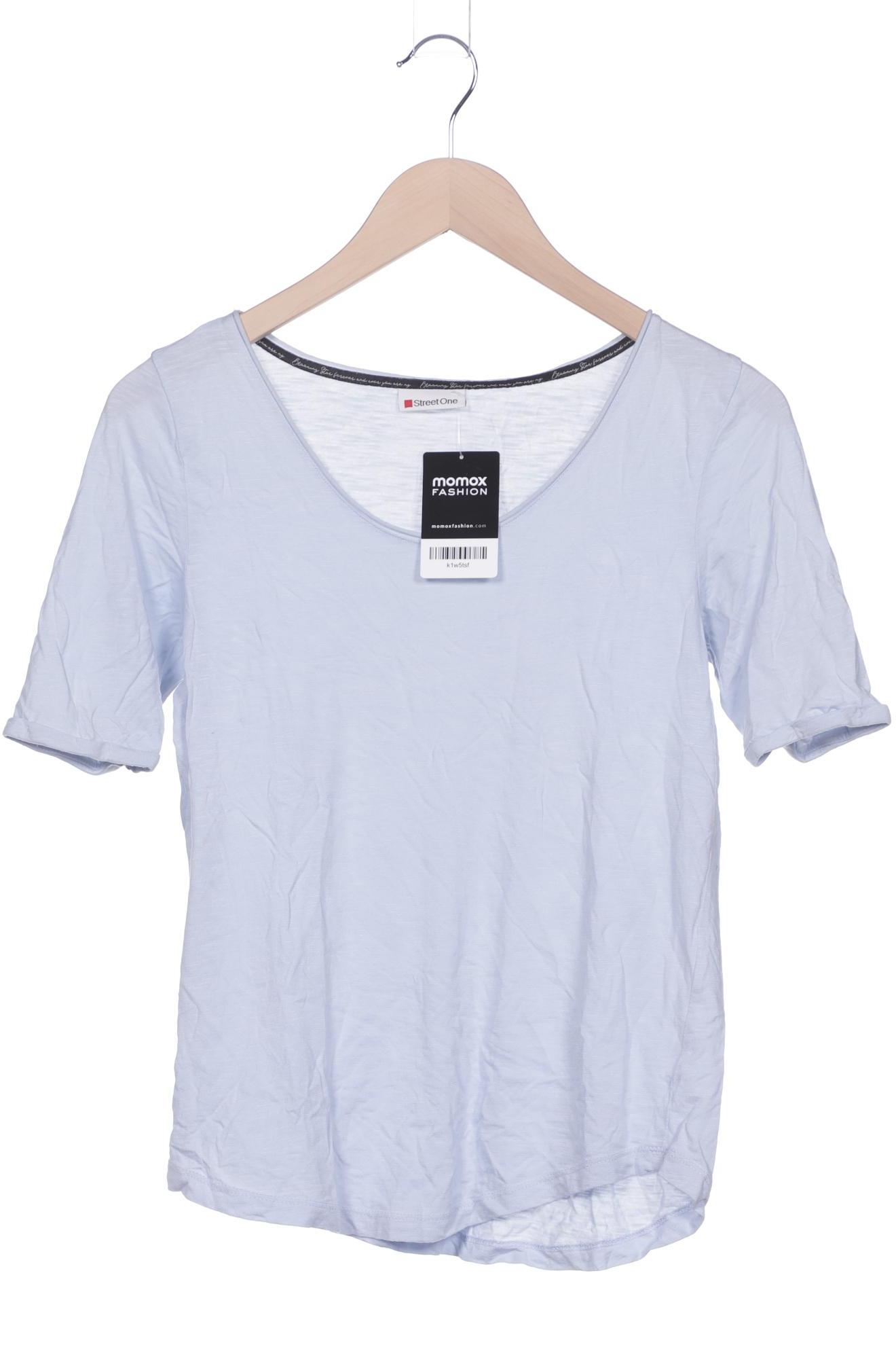 

Street One Damen T-Shirt, hellblau, Gr. 34