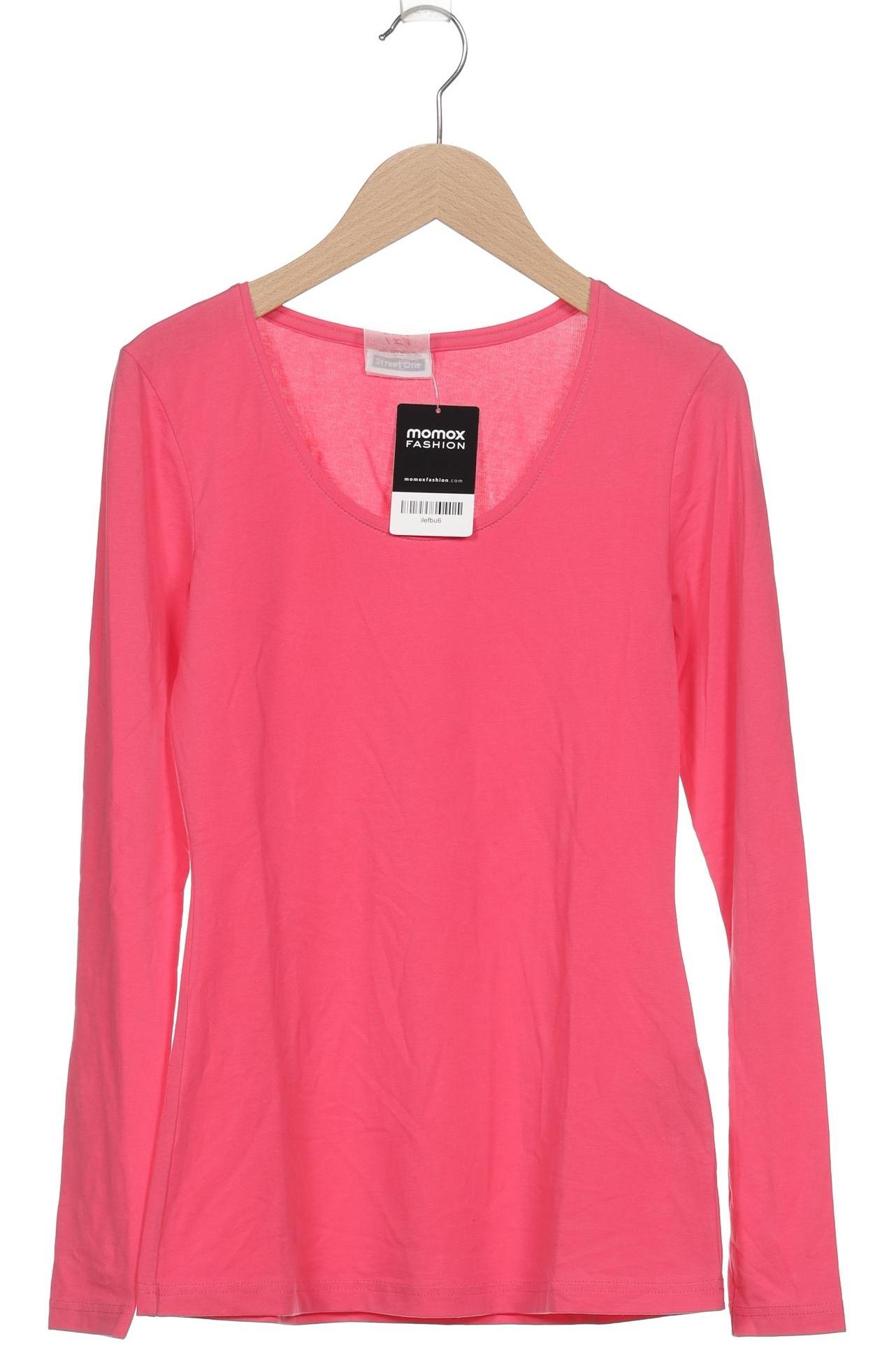 

Street One Damen Langarmshirt, pink, Gr. 34