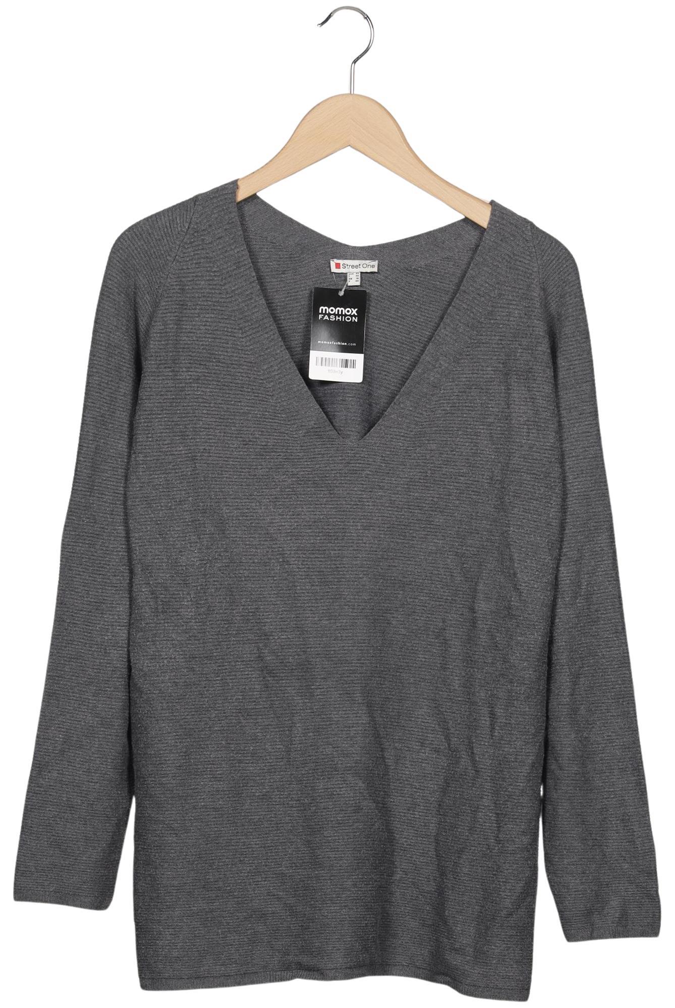 

Street One Damen Pullover, grau, Gr. 42