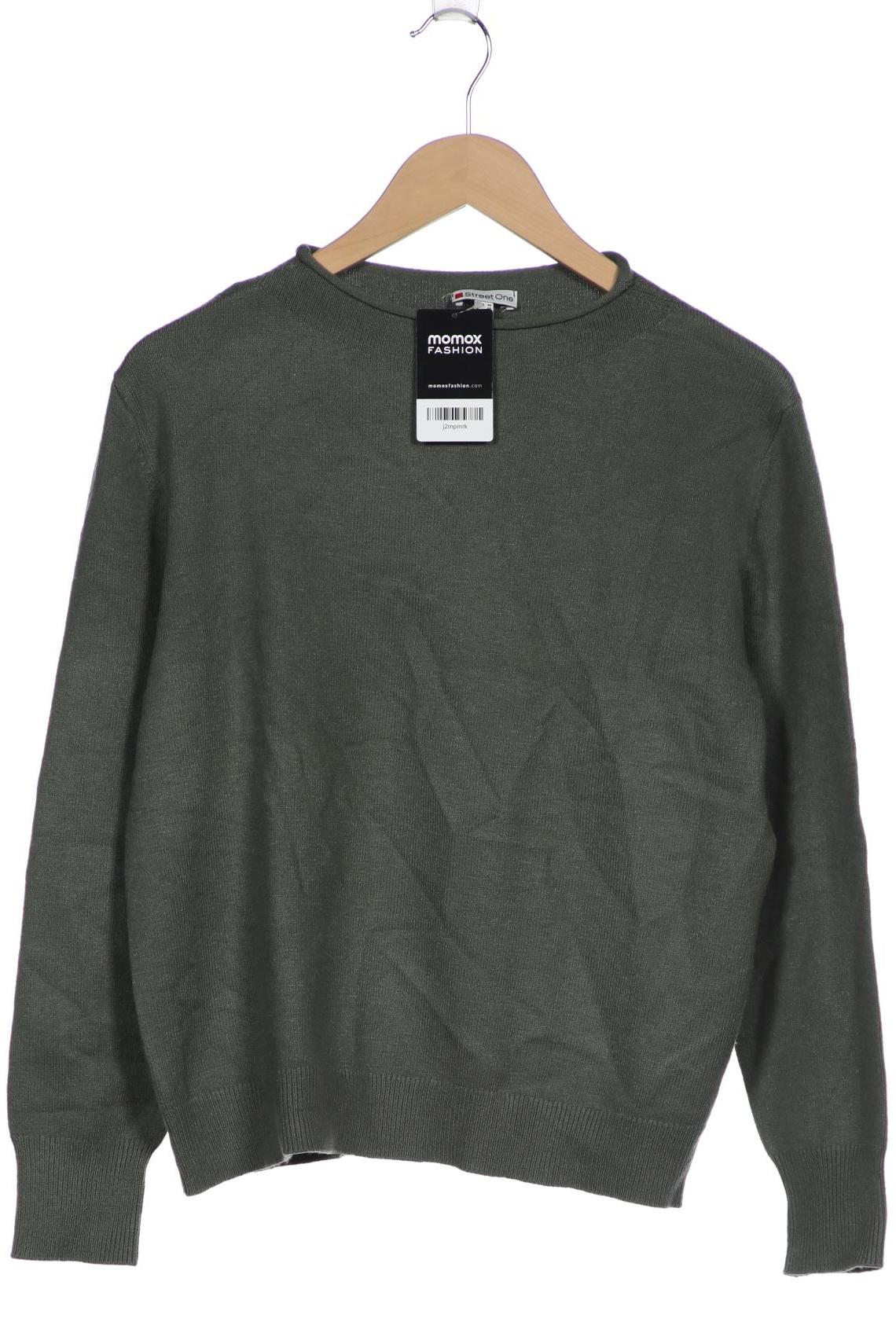 

Street One Damen Pullover, grün, Gr. 36