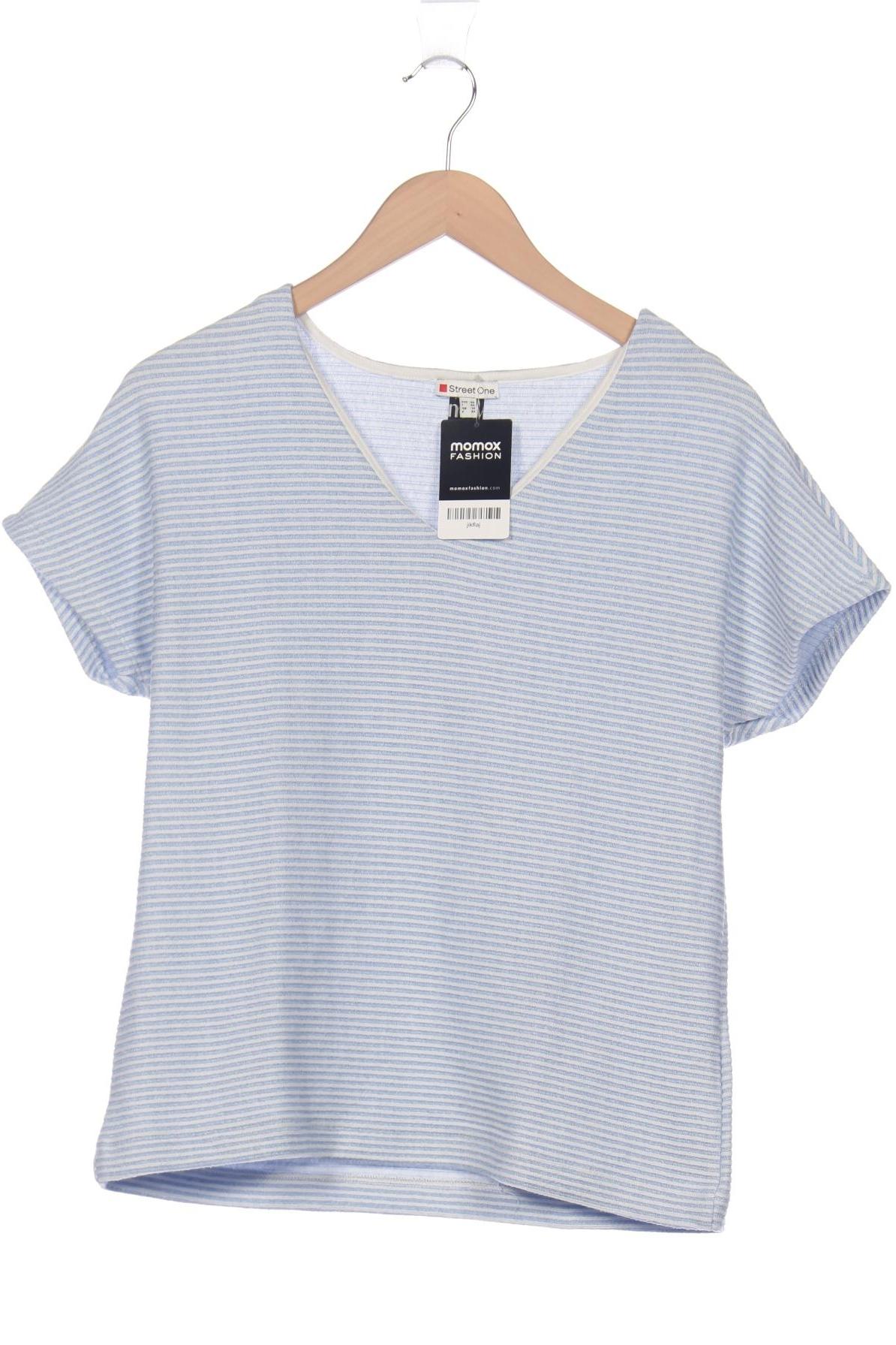 

Street One Damen T-Shirt, hellblau, Gr. 40