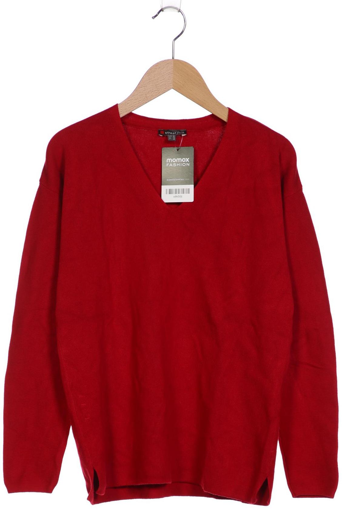 

Street One Damen Pullover, rot, Gr. 36