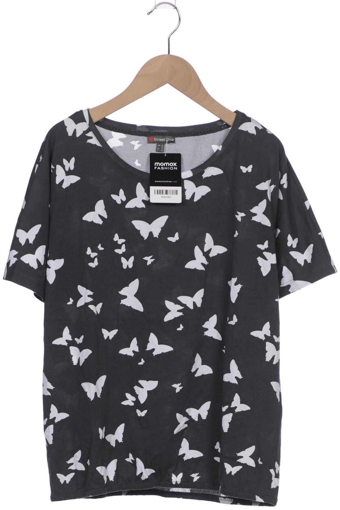 

Street One Damen T-Shirt, grau, Gr. 36
