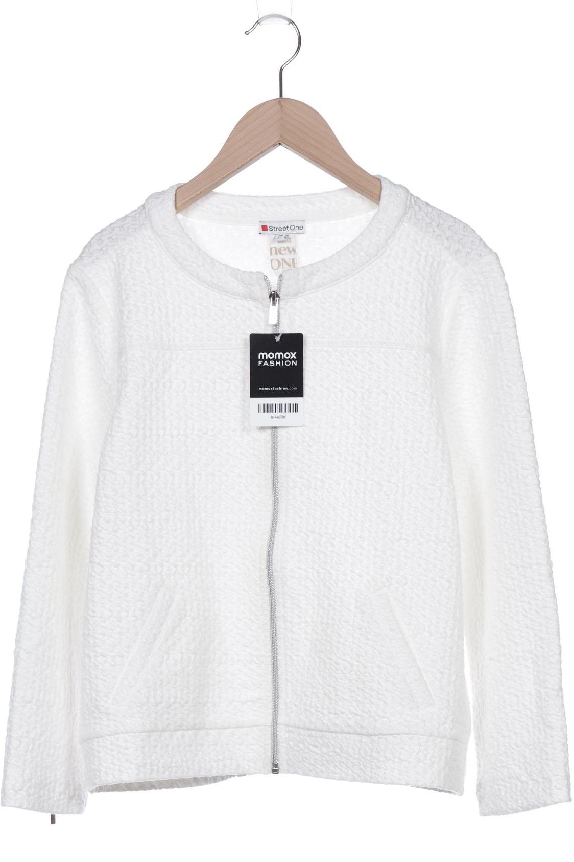 

Street One Damen Sweatshirt, weiß, Gr. 38