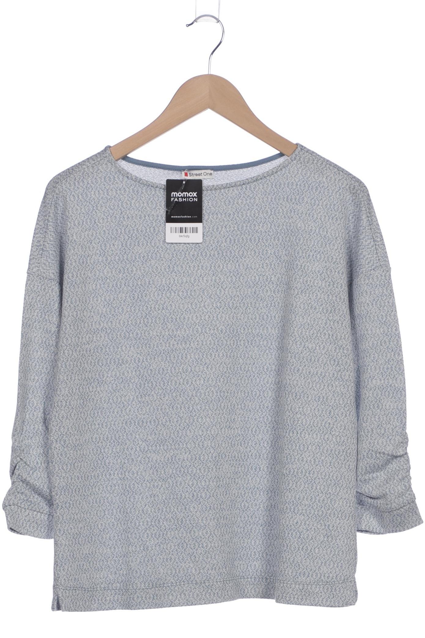 

Street One Damen Langarmshirt, hellblau, Gr. 40