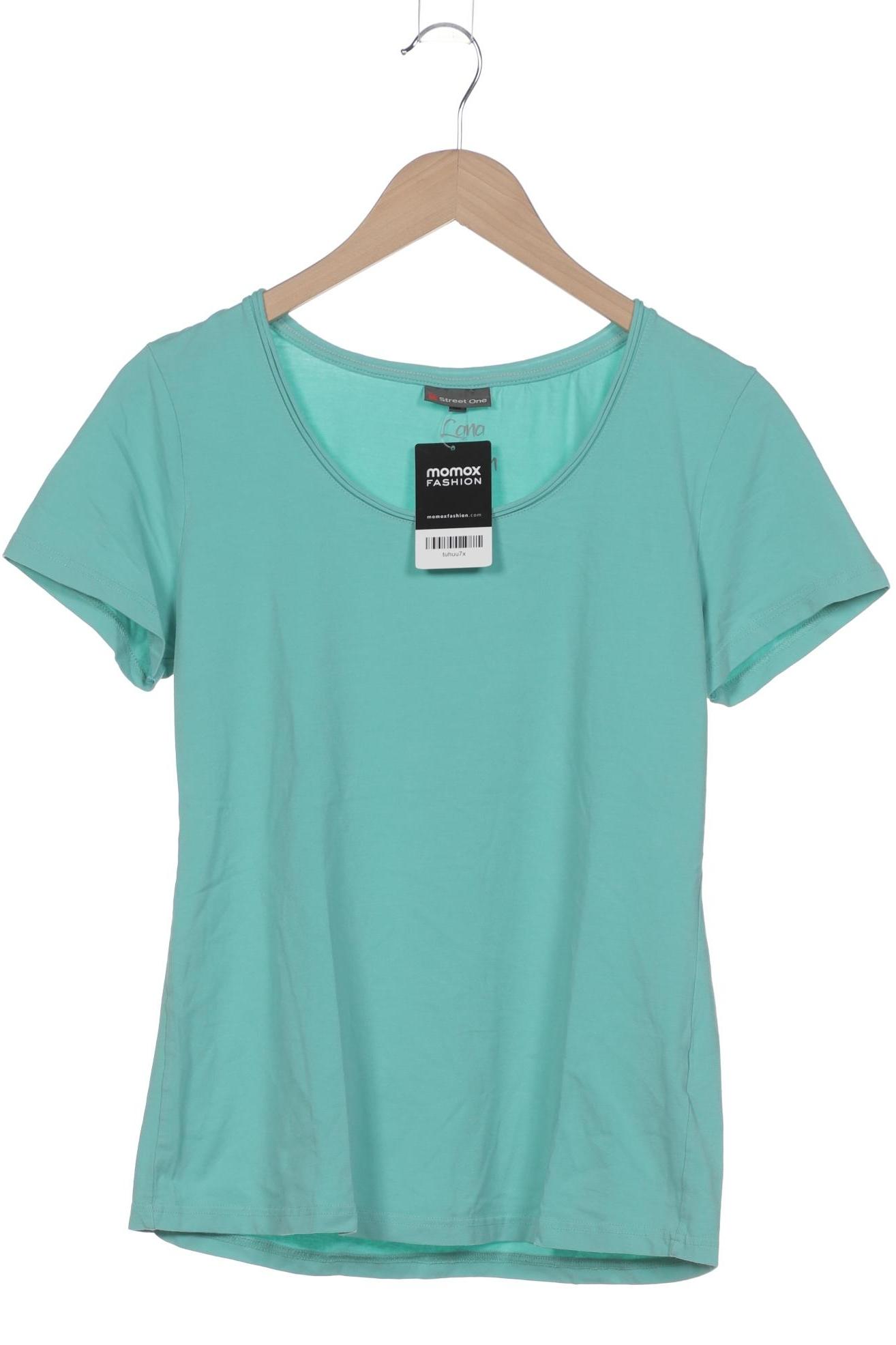 

Street One Damen T-Shirt, türkis, Gr. 42