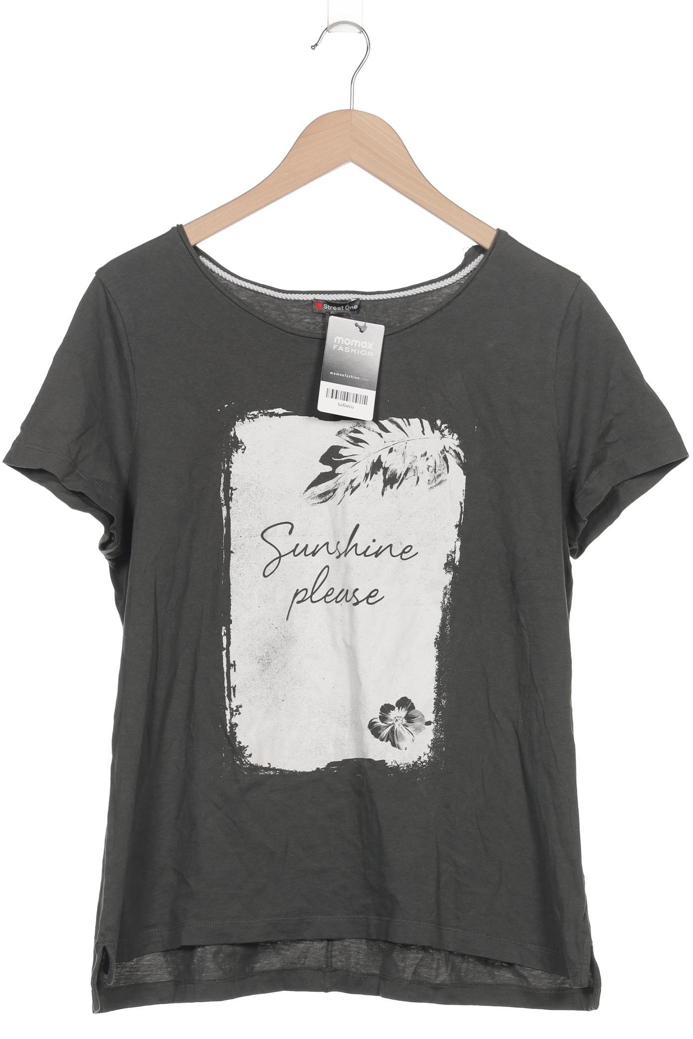 

Street One Damen T-Shirt, grau, Gr. 42