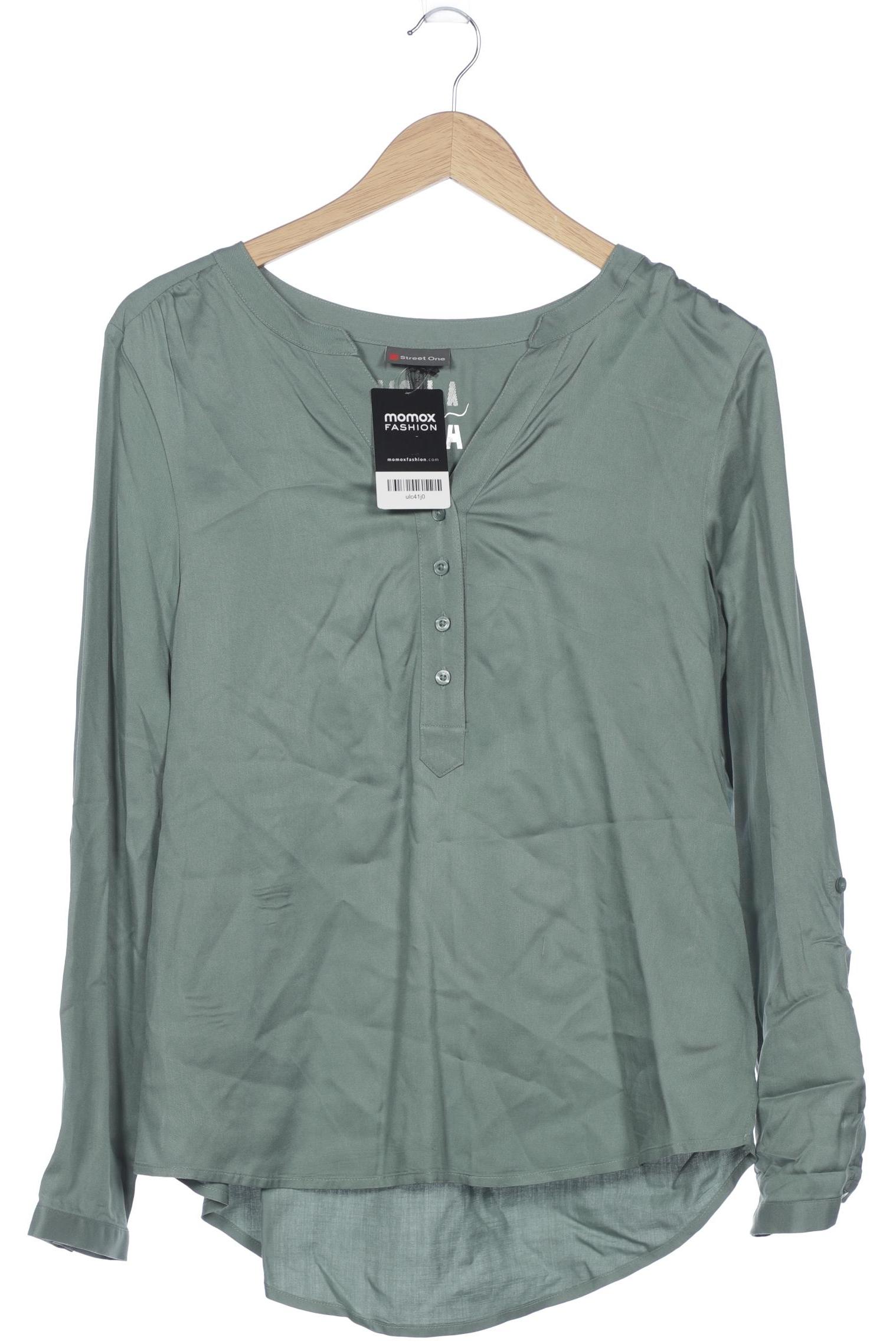

Street One Damen Bluse, grün, Gr. 36