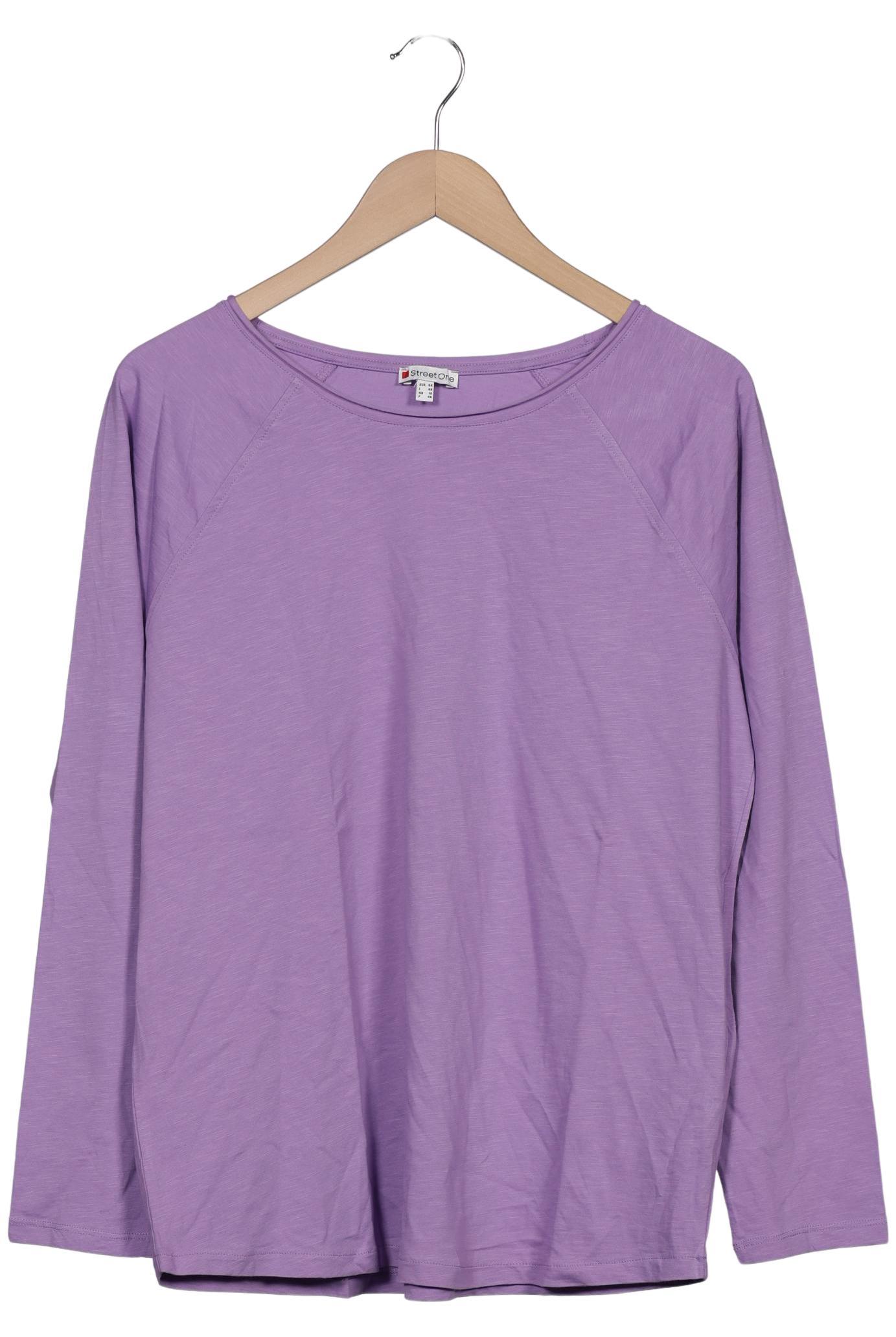 

Street One Damen Langarmshirt, flieder, Gr. 44