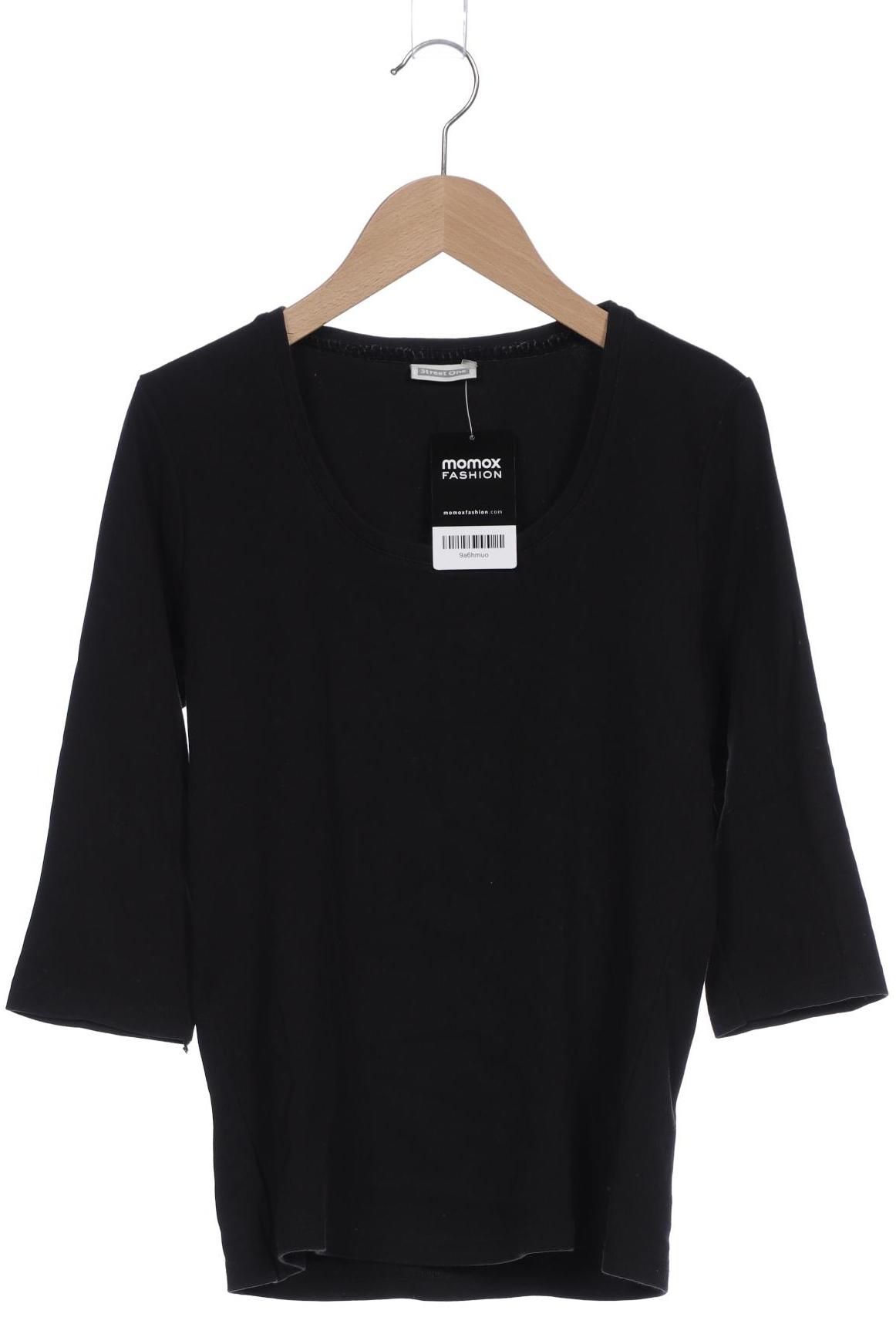 

Street One Damen Langarmshirt, schwarz, Gr. 38