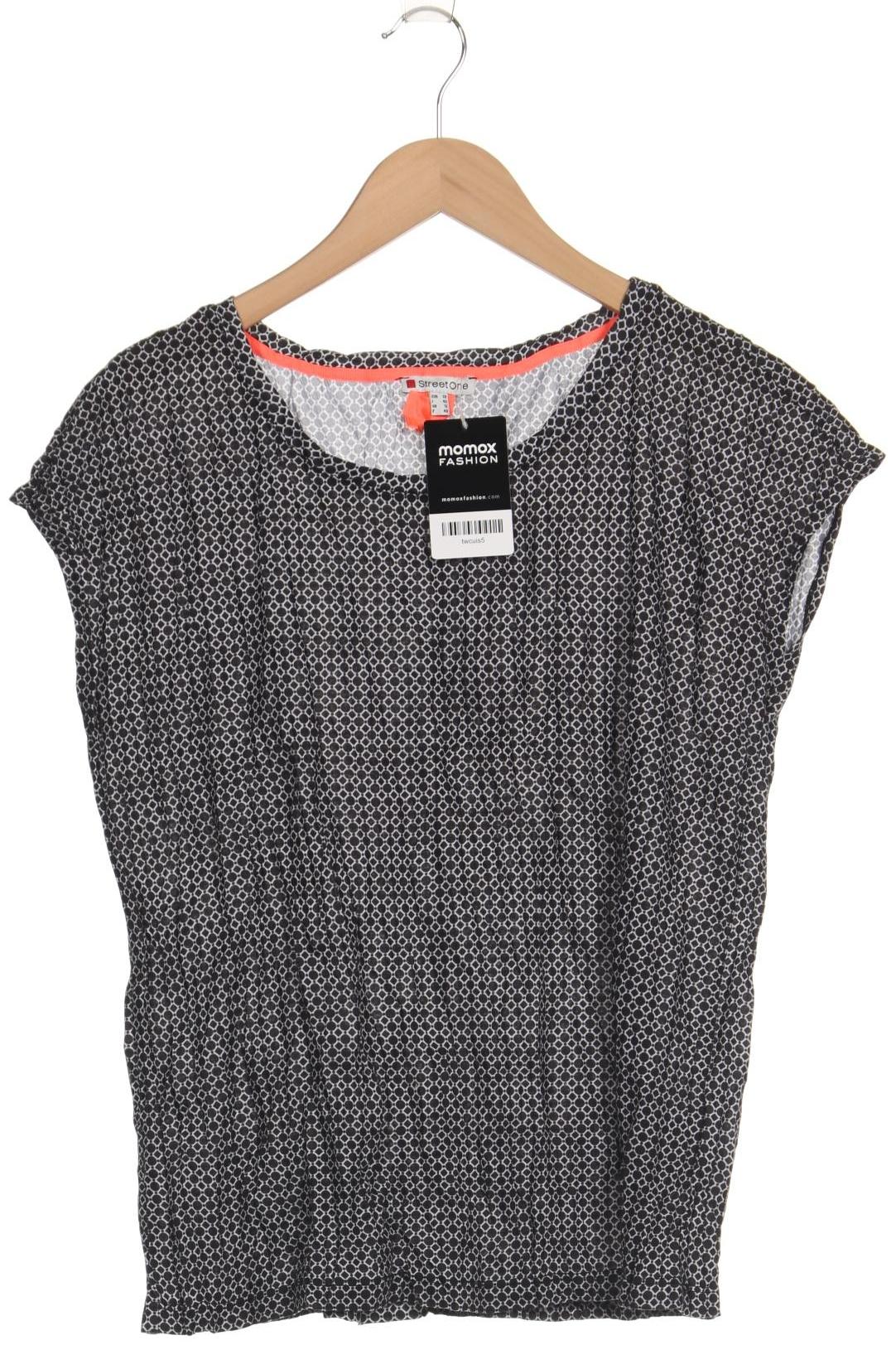 

Street One Damen T-Shirt, schwarz, Gr. 38