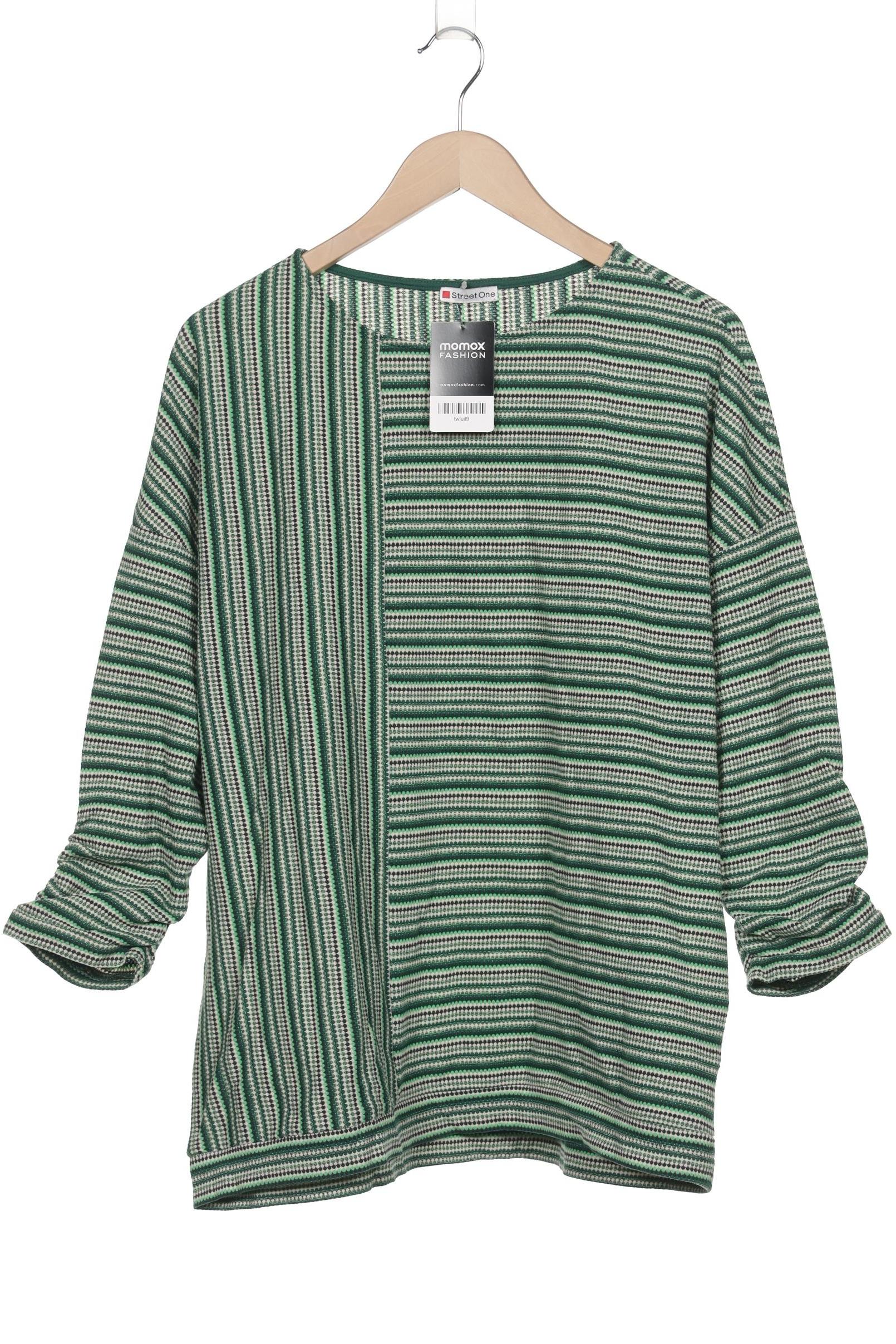 

Street One Damen Langarmshirt, grün, Gr. 48