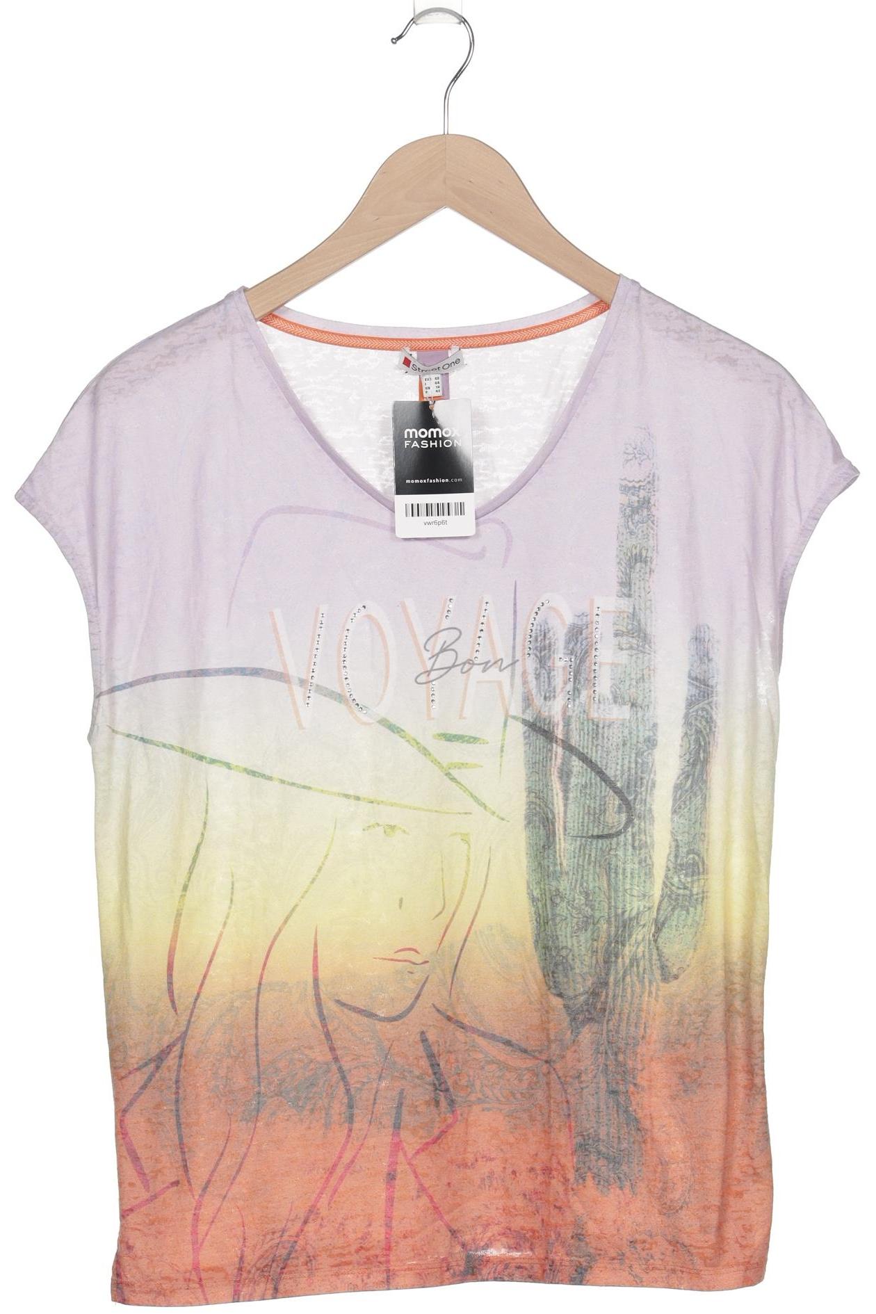 

Street One Damen T-Shirt, mehrfarbig, Gr. 40