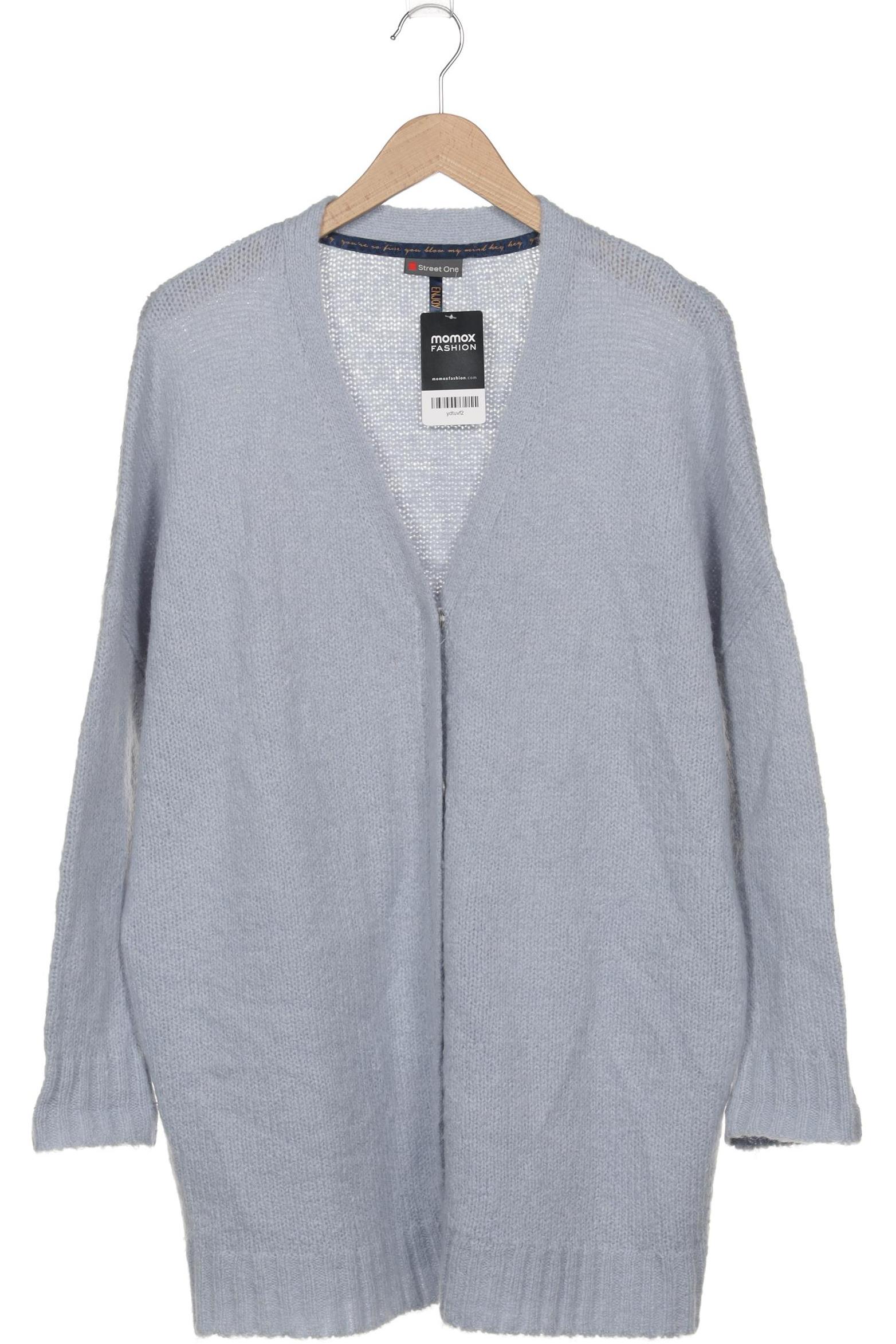 

Street One Damen Strickjacke, hellblau, Gr. 38