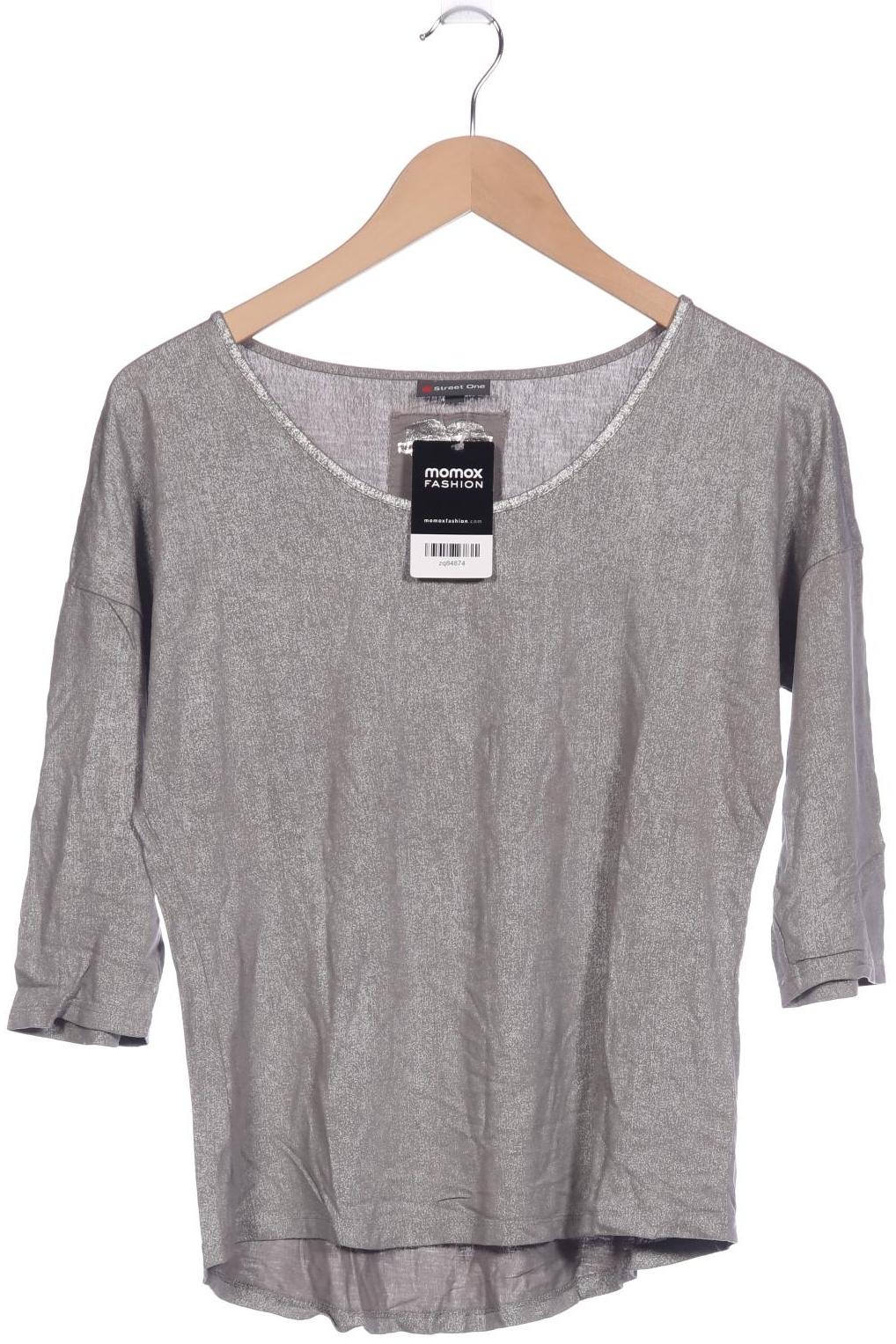 

Street One Damen Langarmshirt, grau, Gr. 38