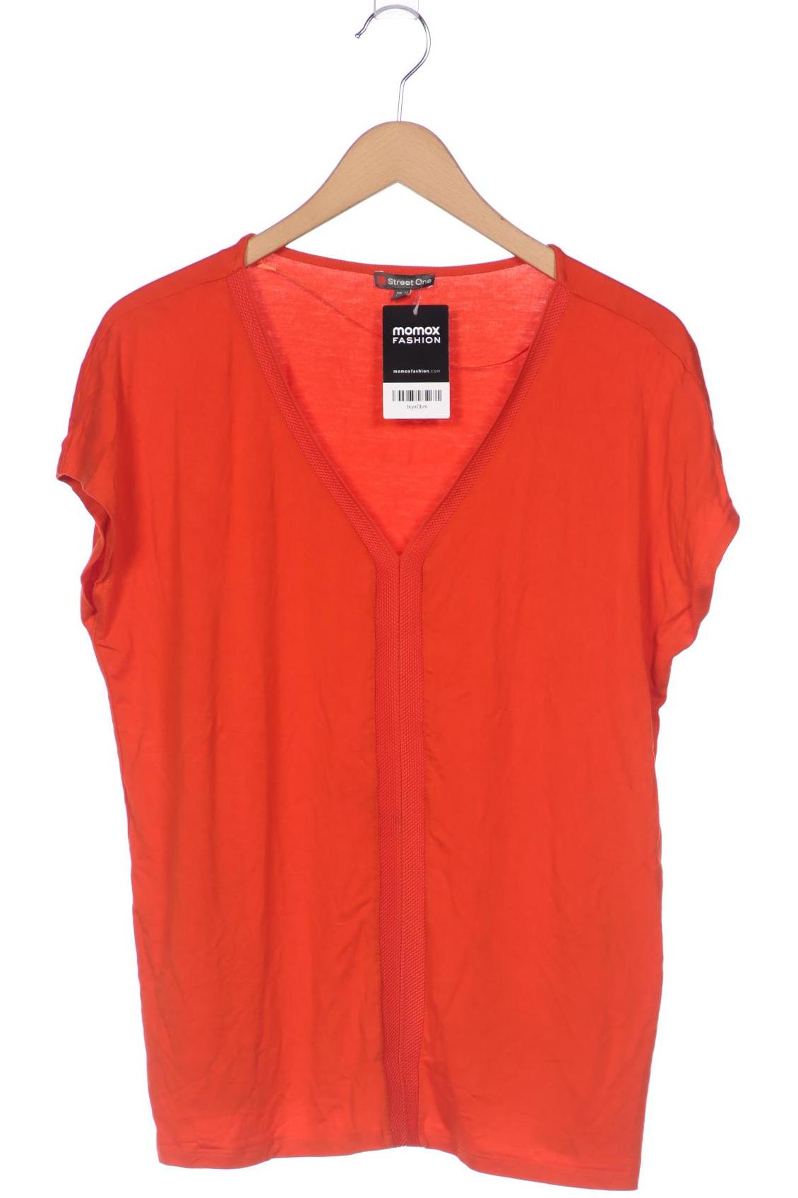 

Street One Damen T-Shirt, orange, Gr. 42