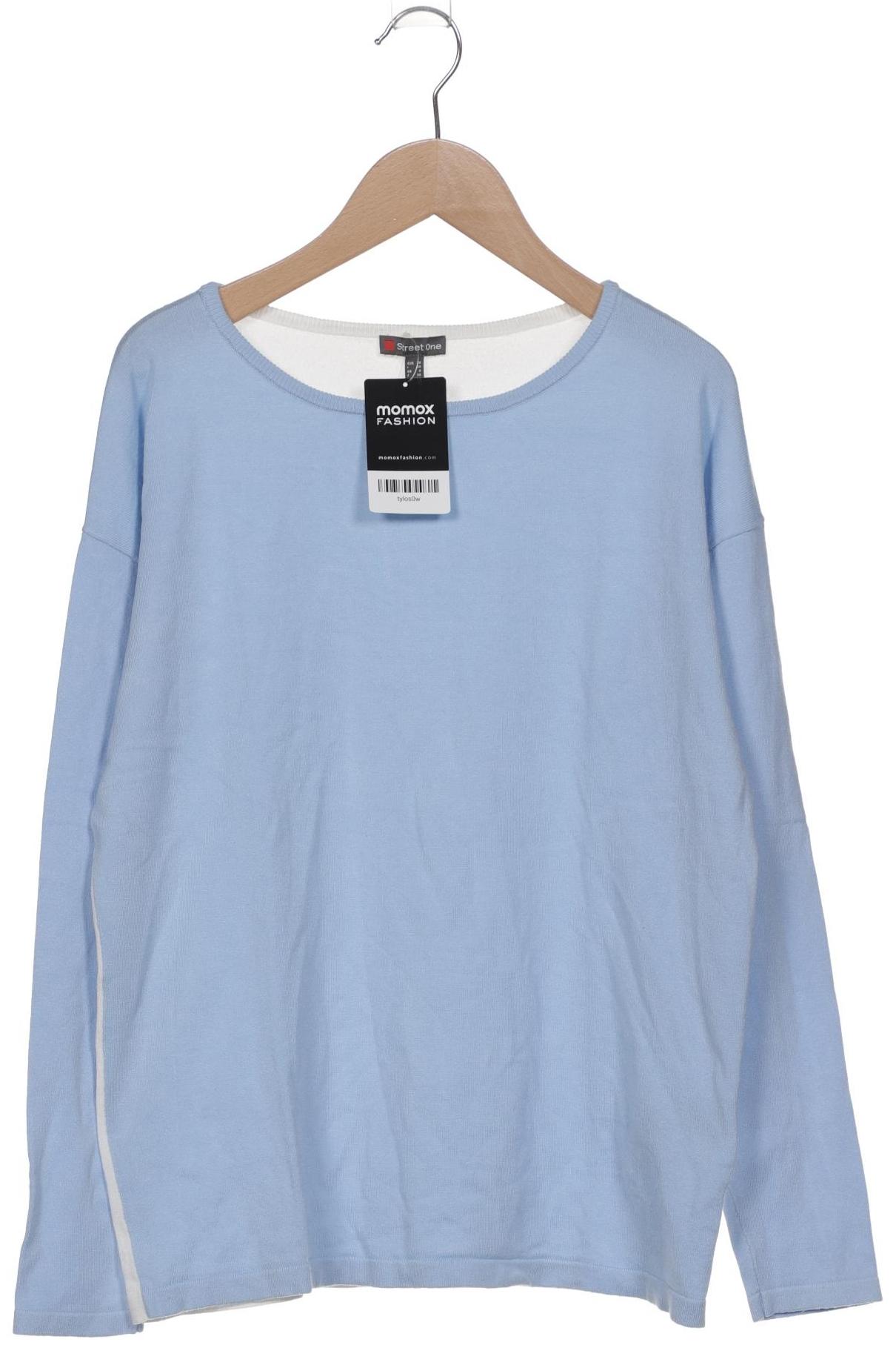 

Street One Damen Pullover, blau, Gr. 34