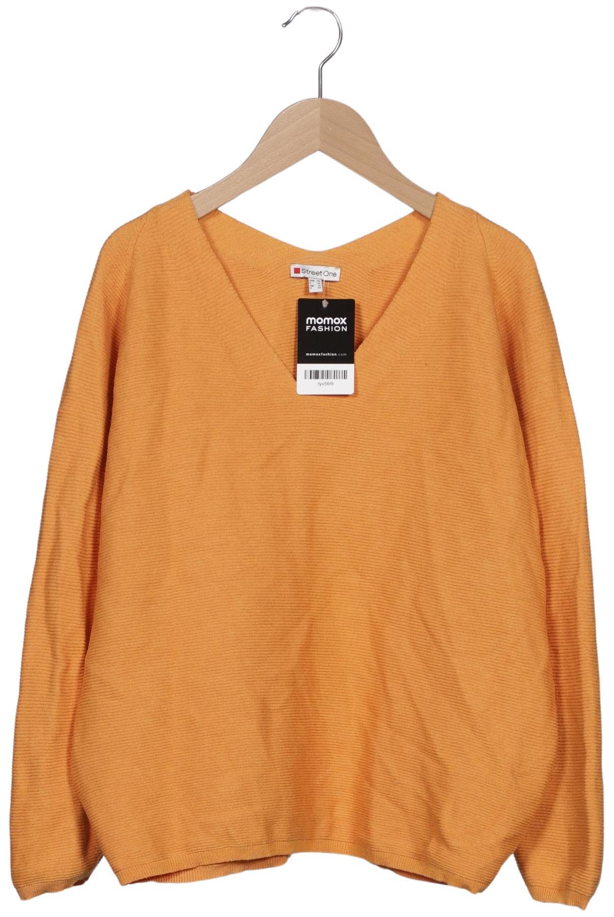 

Street One Damen Pullover, orange, Gr. 38