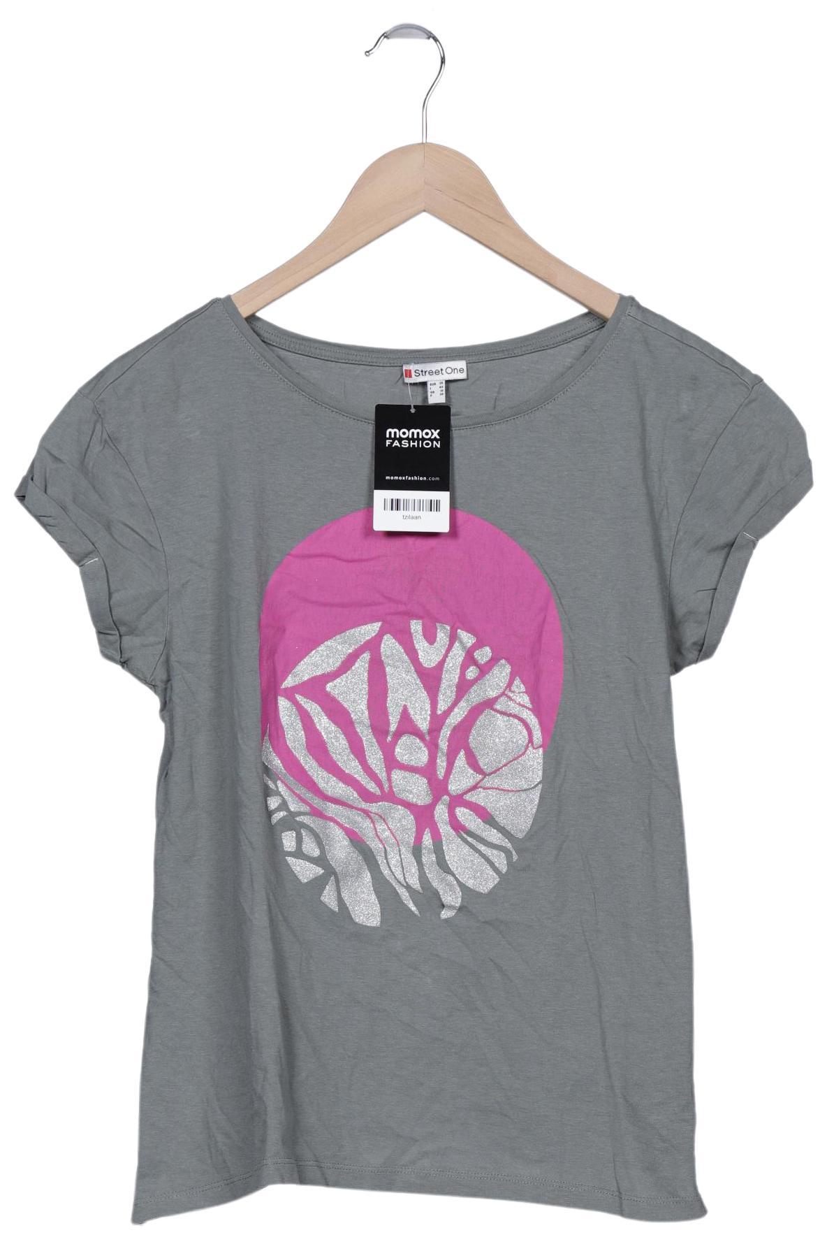 

Street One Damen T-Shirt, grau, Gr. 36