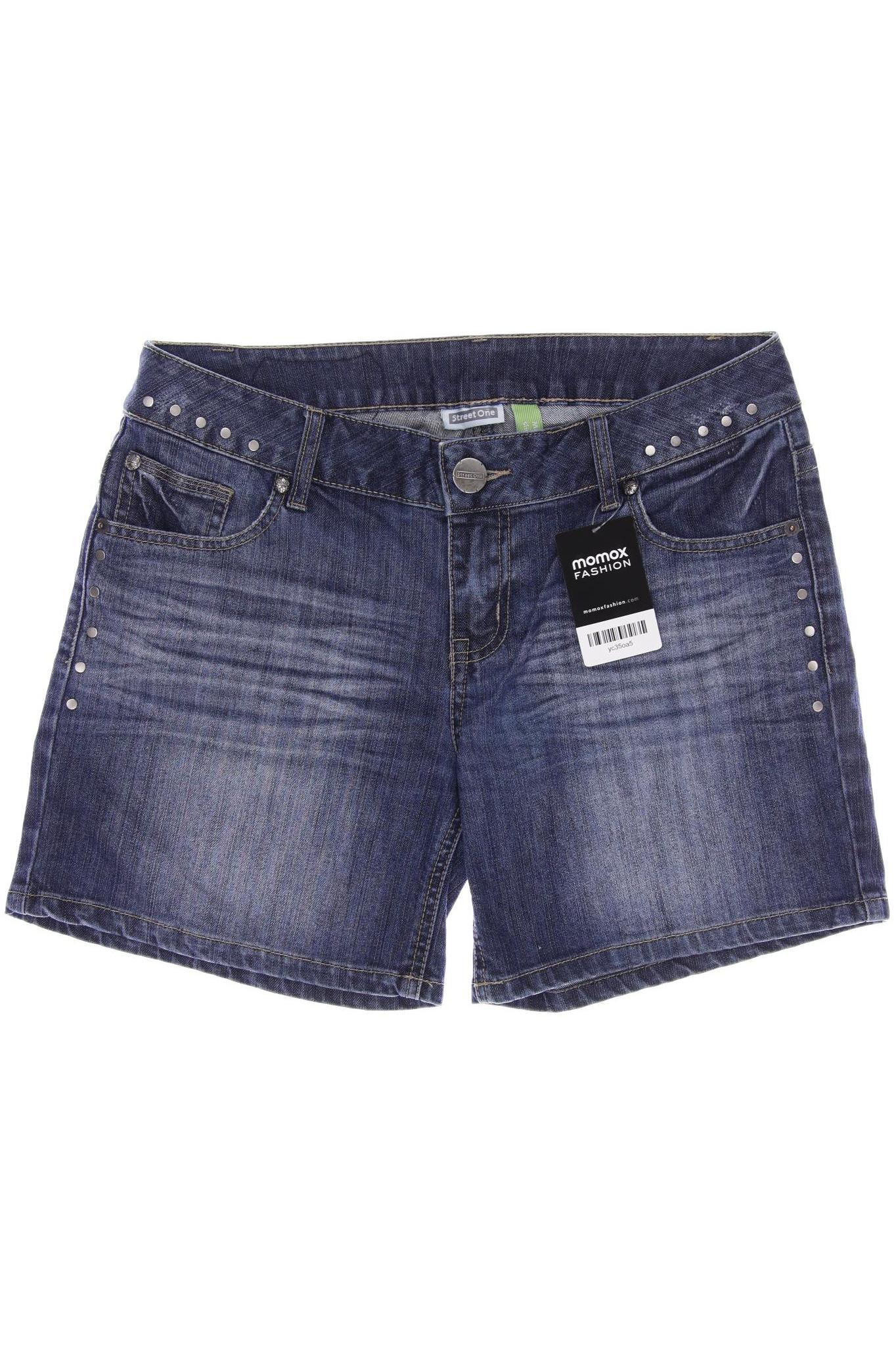 

Street One Damen Shorts, blau, Gr. 30