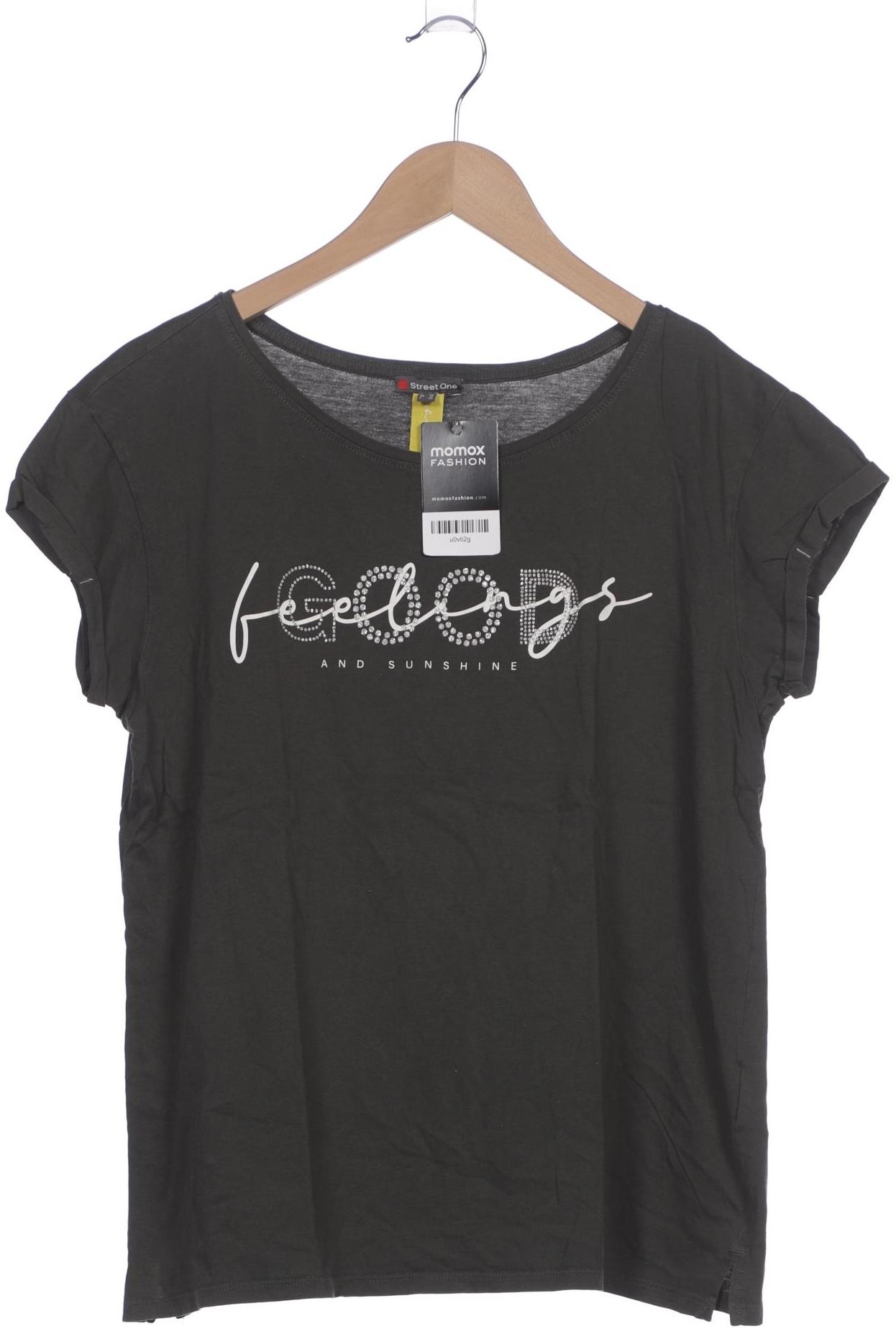 

Street One Damen T-Shirt, grün, Gr. 42