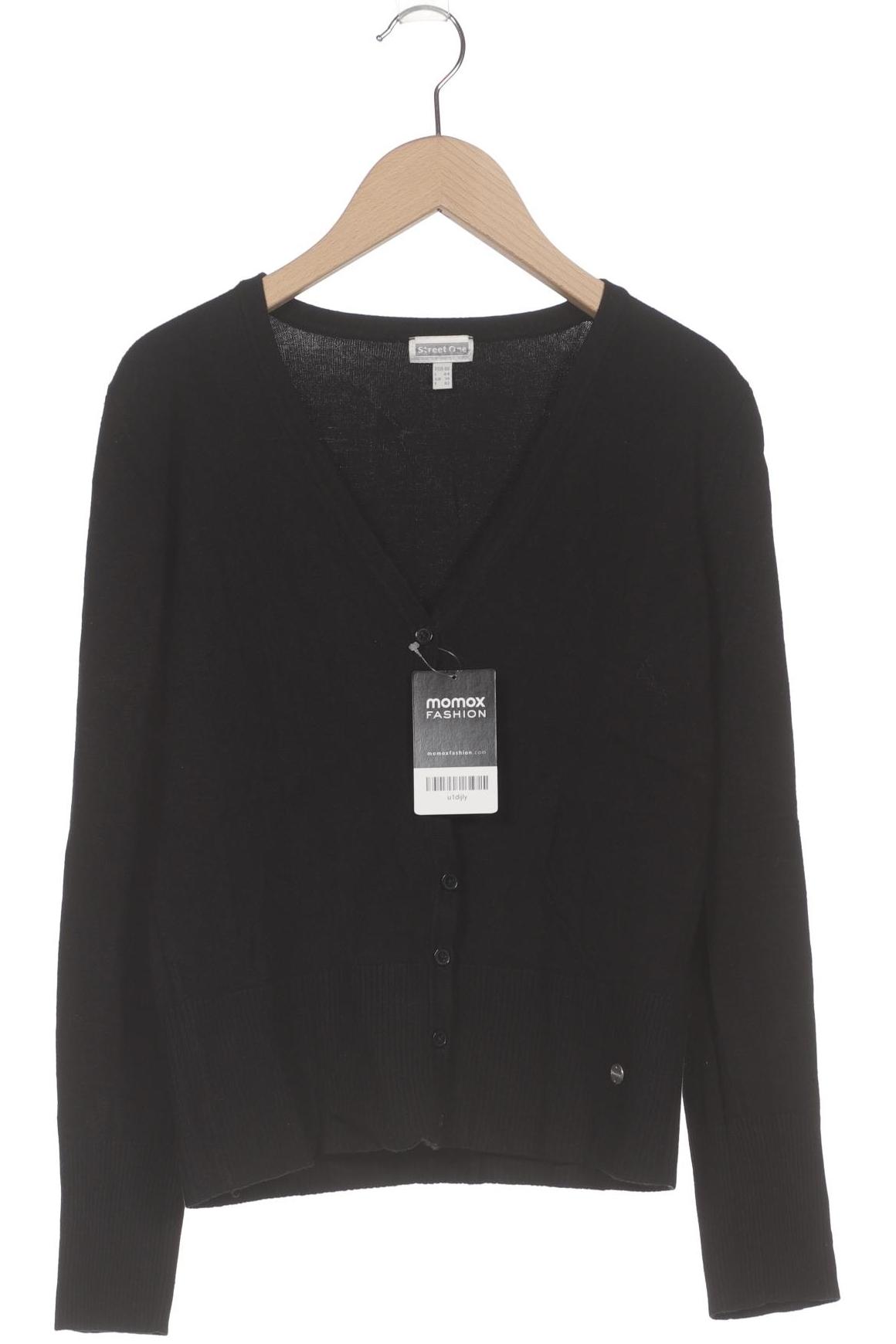

Street One Damen Strickjacke, schwarz, Gr. 40