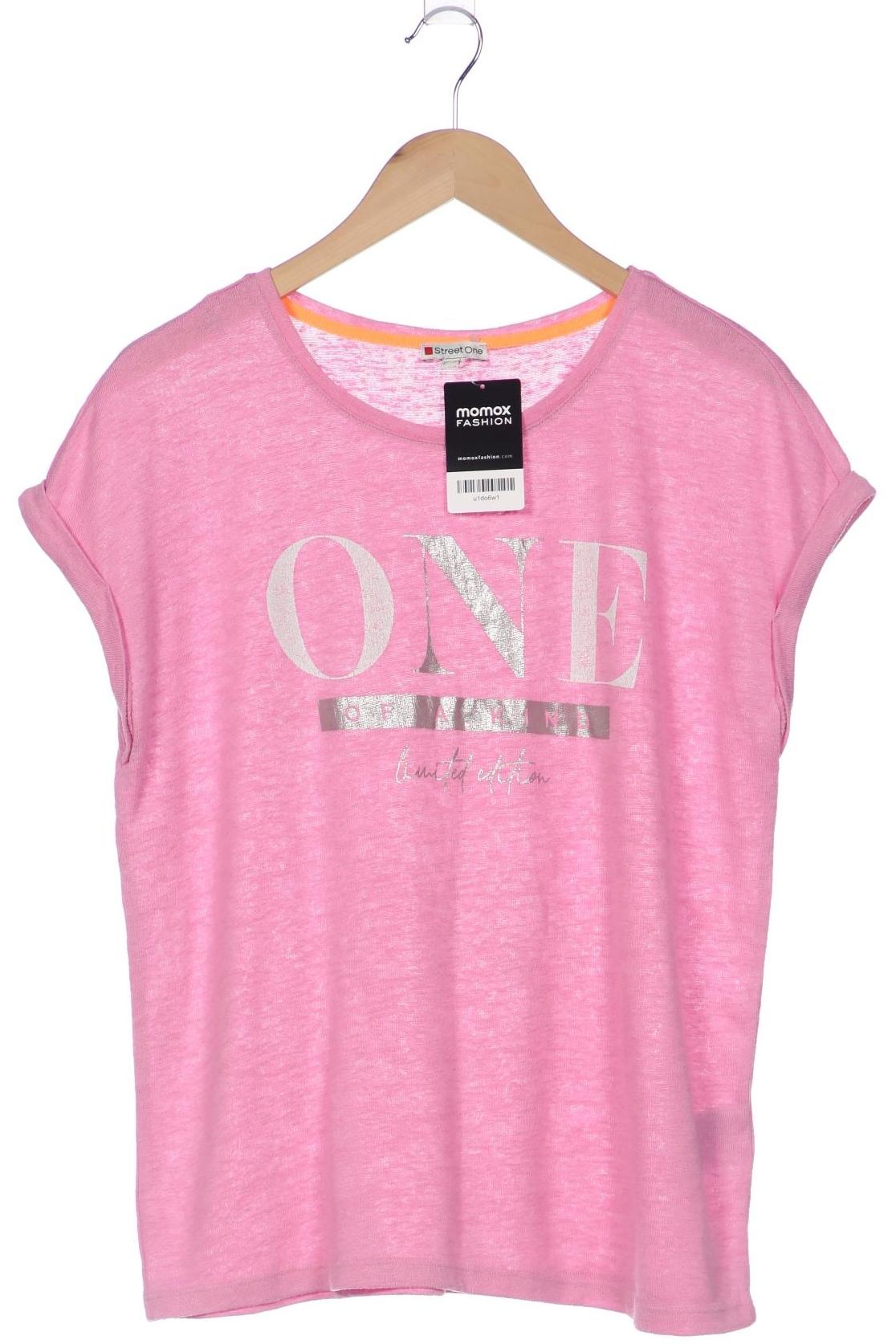 

Street One Damen T-Shirt, pink, Gr. 42