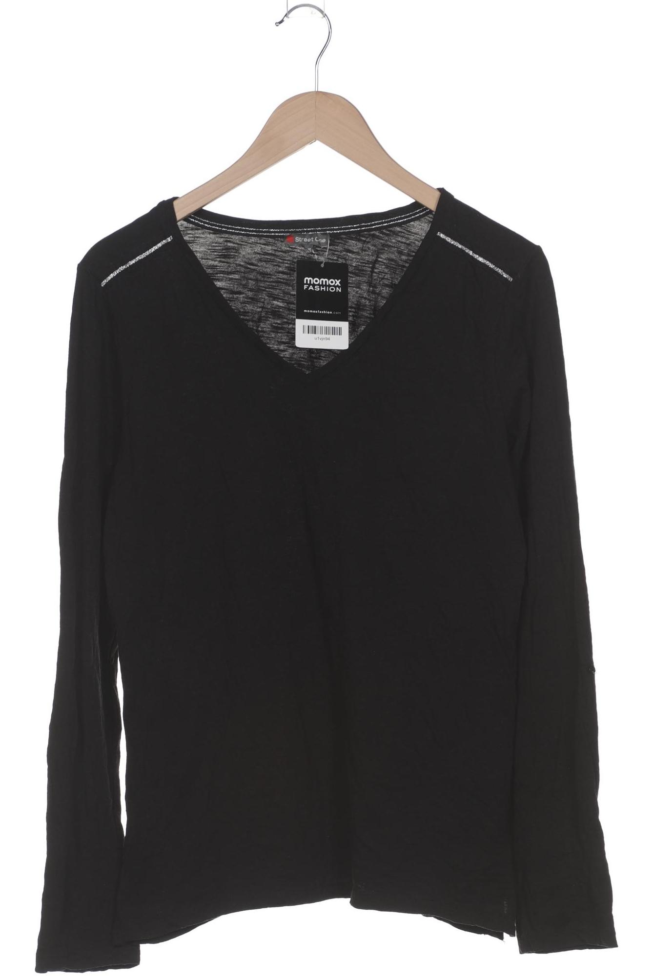 

Street One Damen Langarmshirt, schwarz, Gr. 38