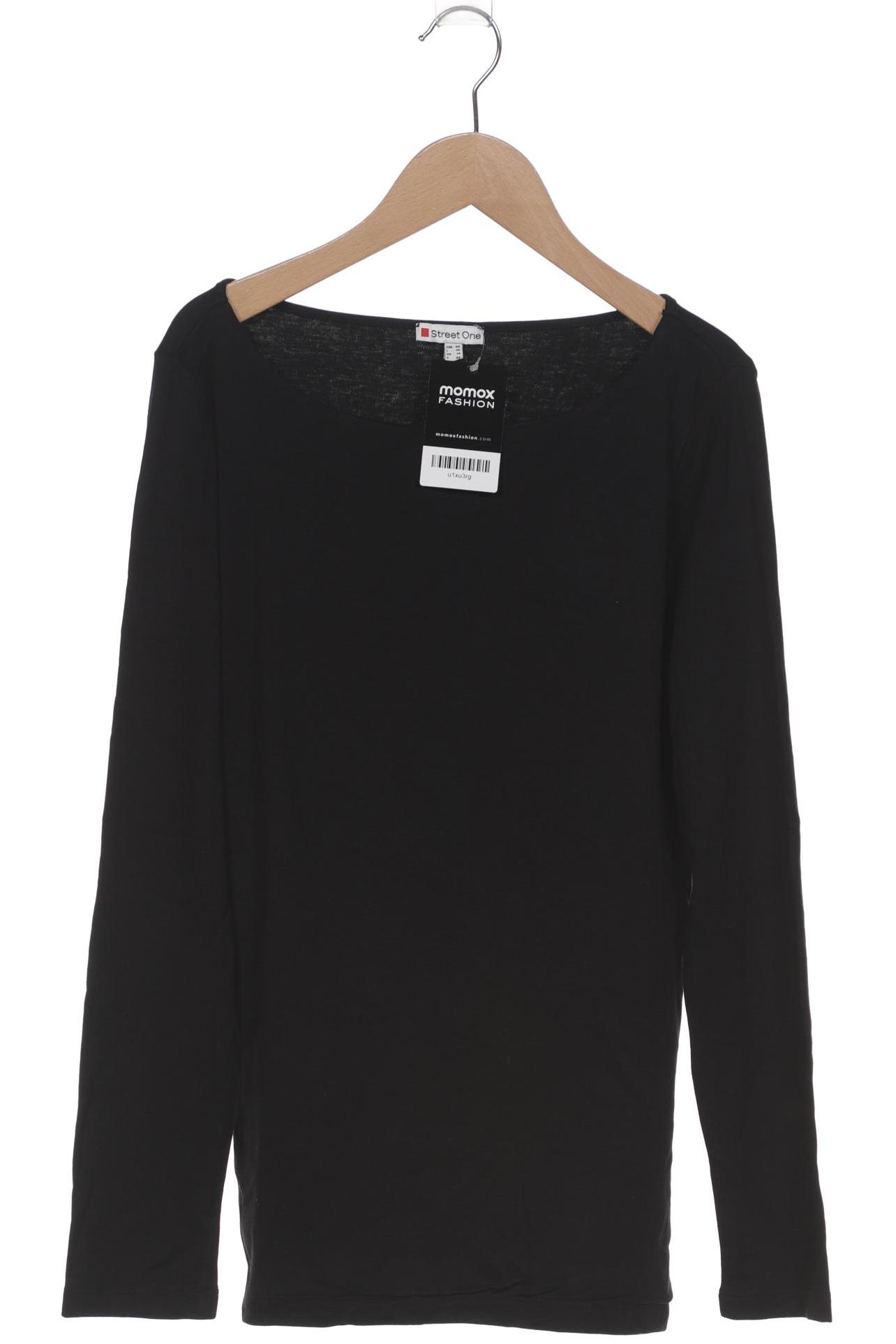 

Street One Damen Langarmshirt, schwarz, Gr. 40