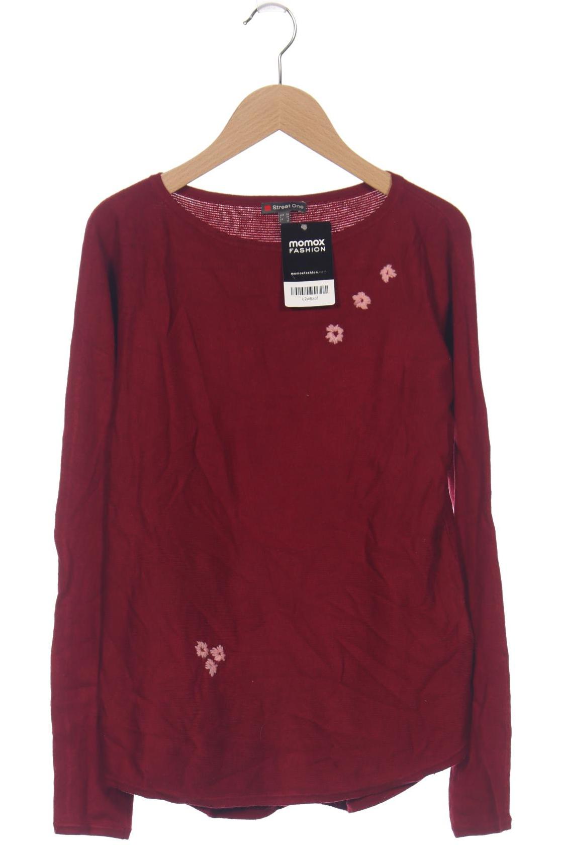 

Street One Damen Pullover, bordeaux, Gr. 34