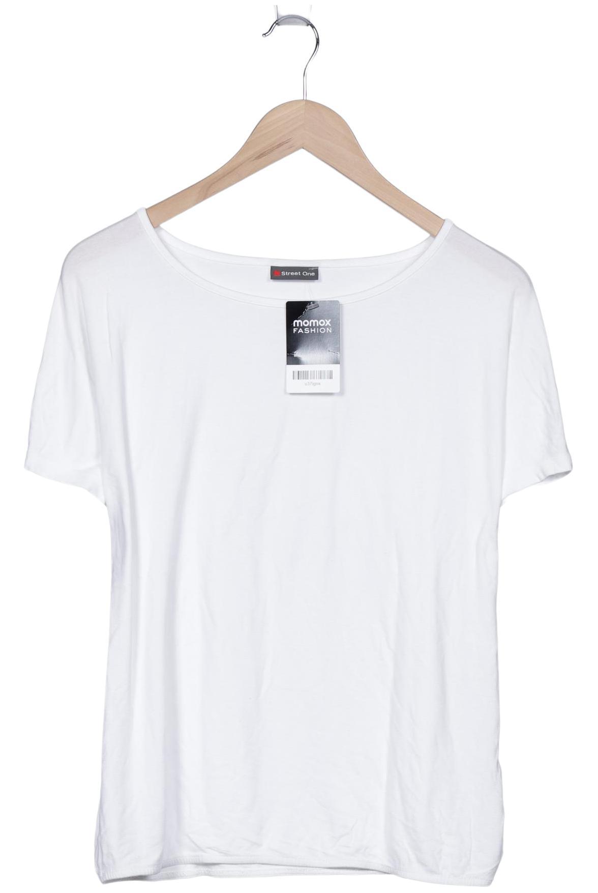 

Street One Damen T-Shirt, weiß, Gr. 34