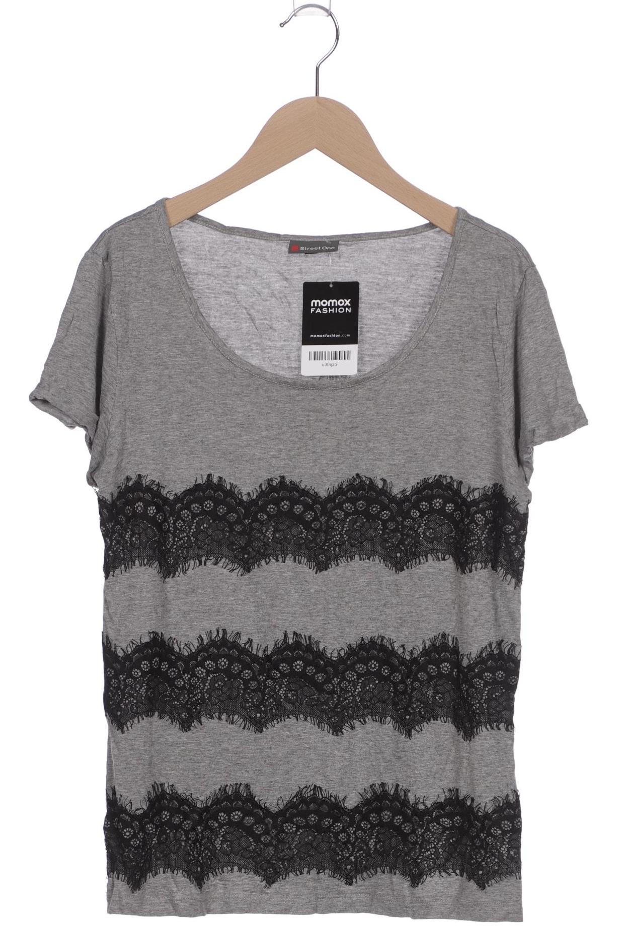 

Street One Damen T-Shirt, grau, Gr. 38