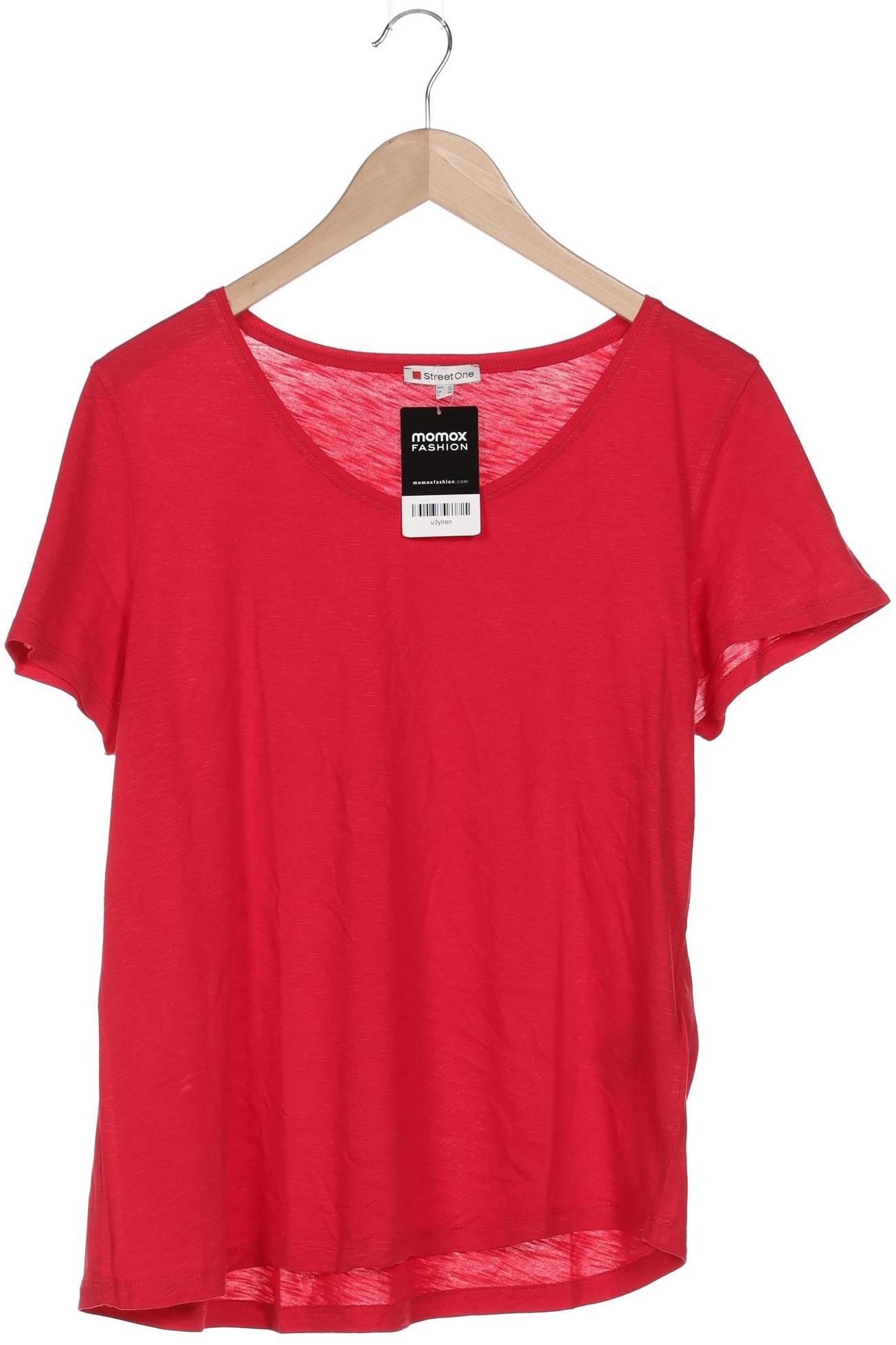 

Street One Damen T-Shirt, rot, Gr. 42