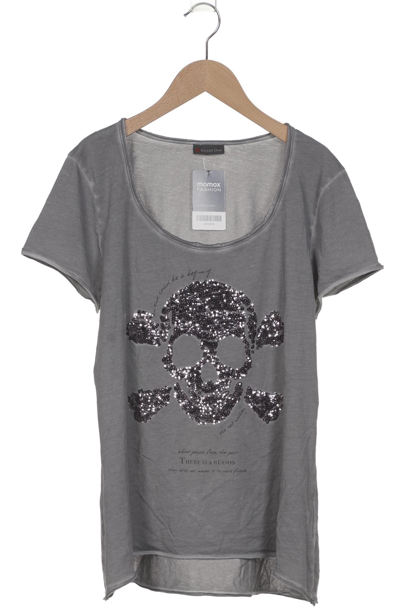 

Street One Damen T-Shirt, grau, Gr. 42