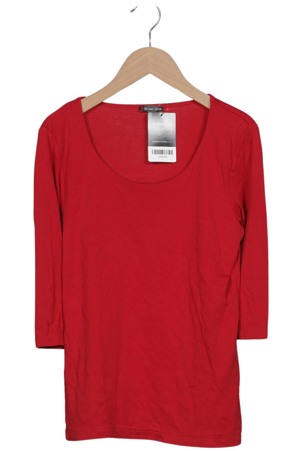 

Street One Damen Langarmshirt, rot, Gr. 36