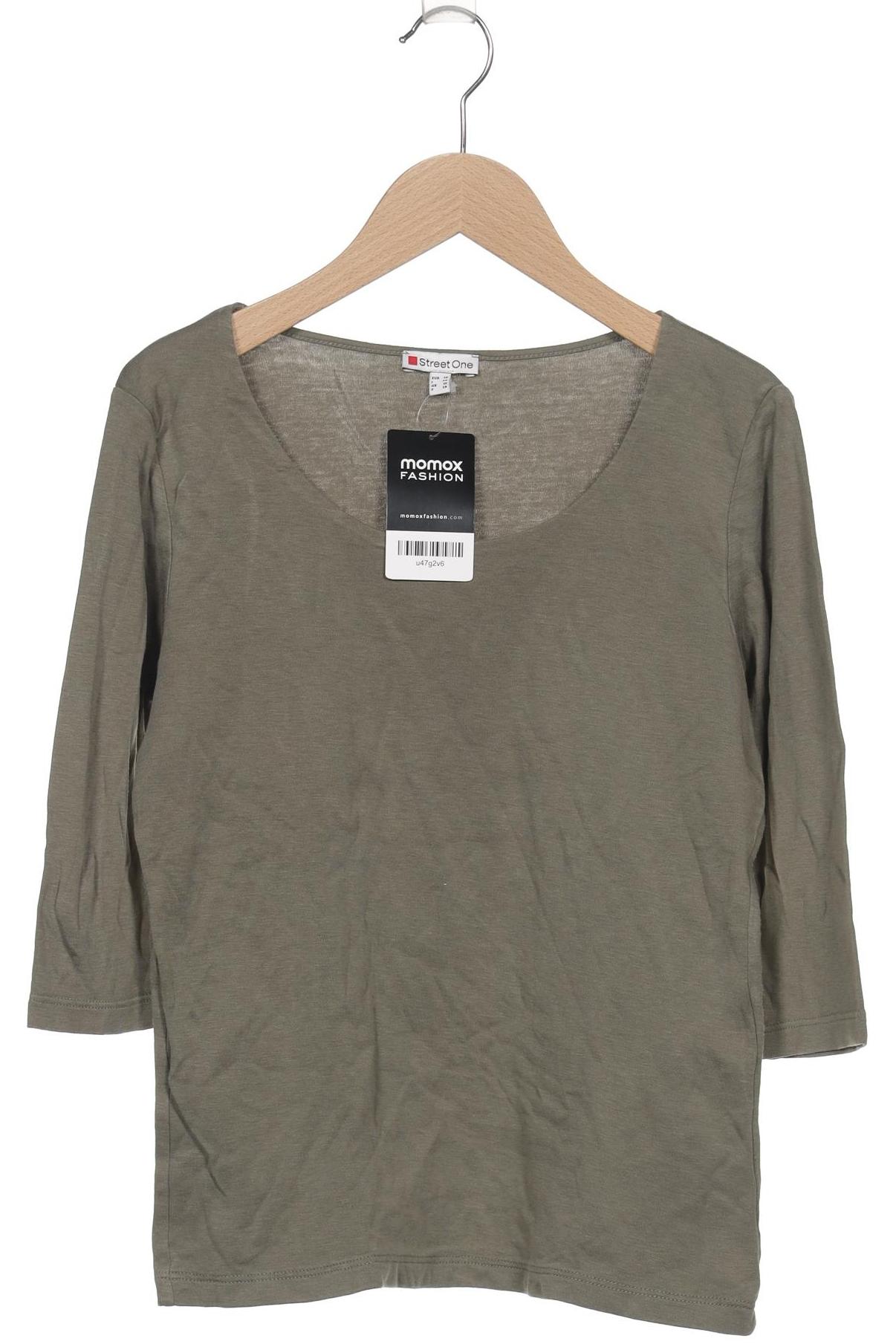 

Street One Damen Langarmshirt, grün, Gr. 36