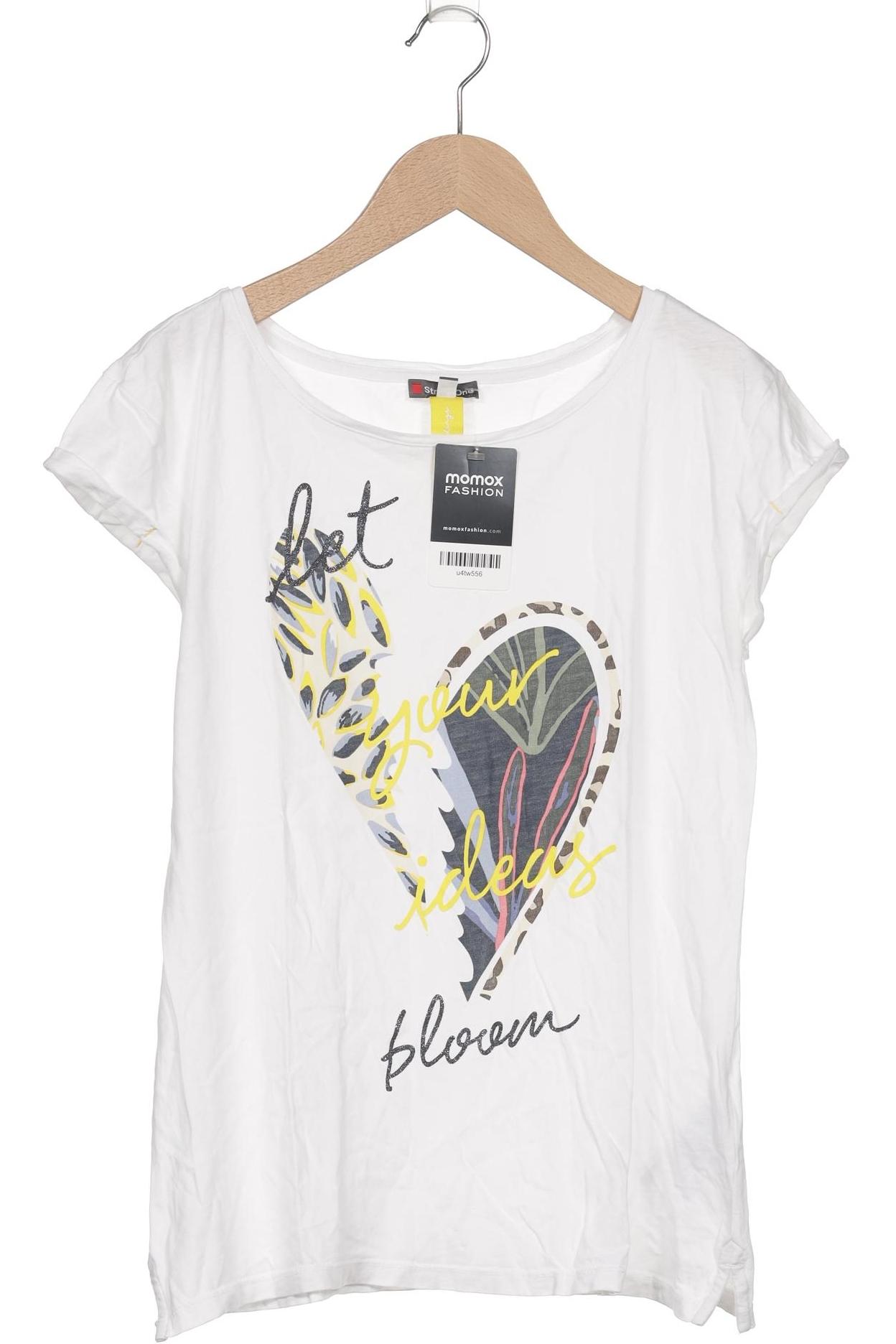 

Street One Damen T-Shirt, weiß, Gr. 36