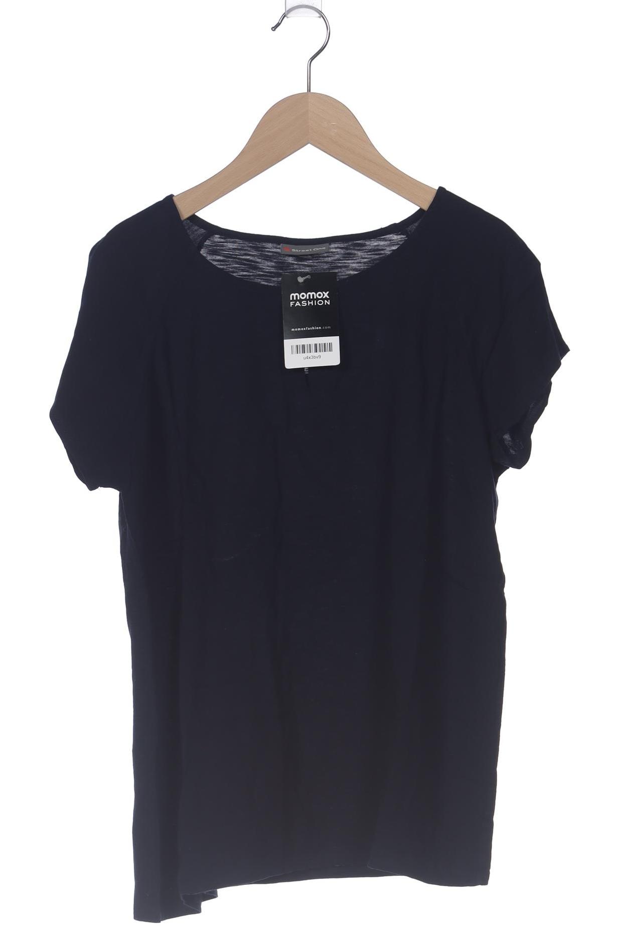 

Street One Damen T-Shirt, marineblau, Gr. 38
