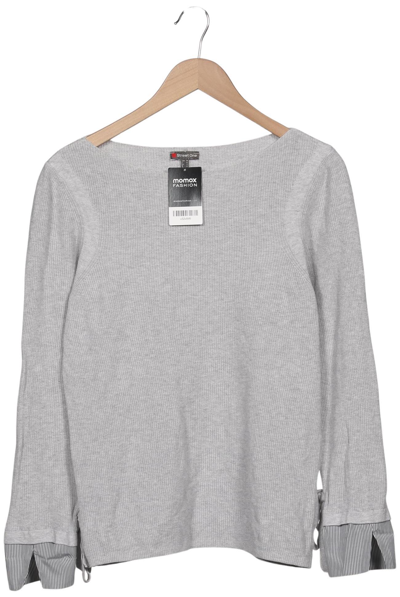 

Street One Damen Pullover, grau, Gr. 38