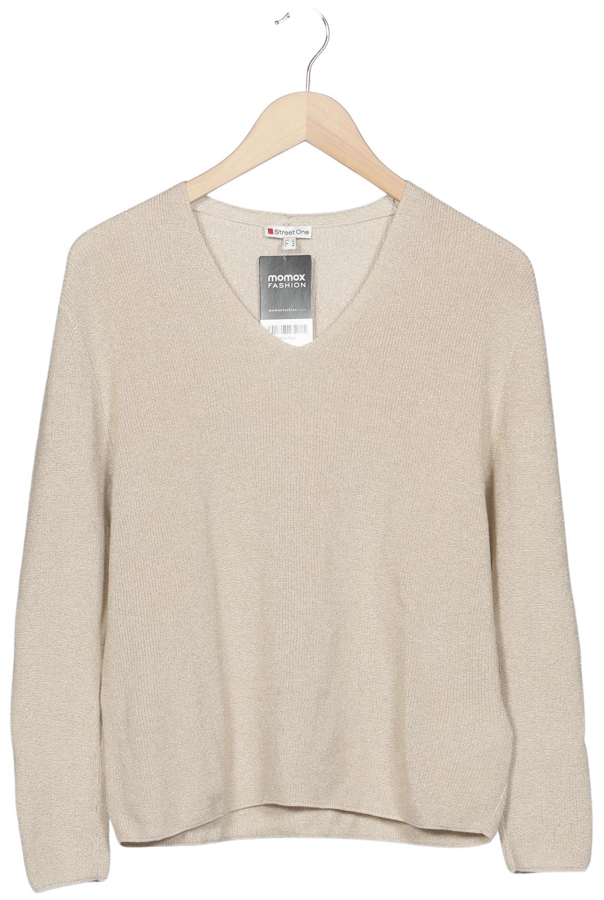 

Street One Damen Pullover, beige, Gr. 36