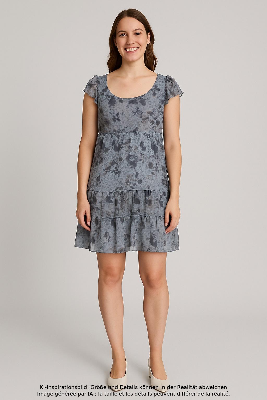 

Street One Damen Kleid, mehrfarbig, Gr. 36